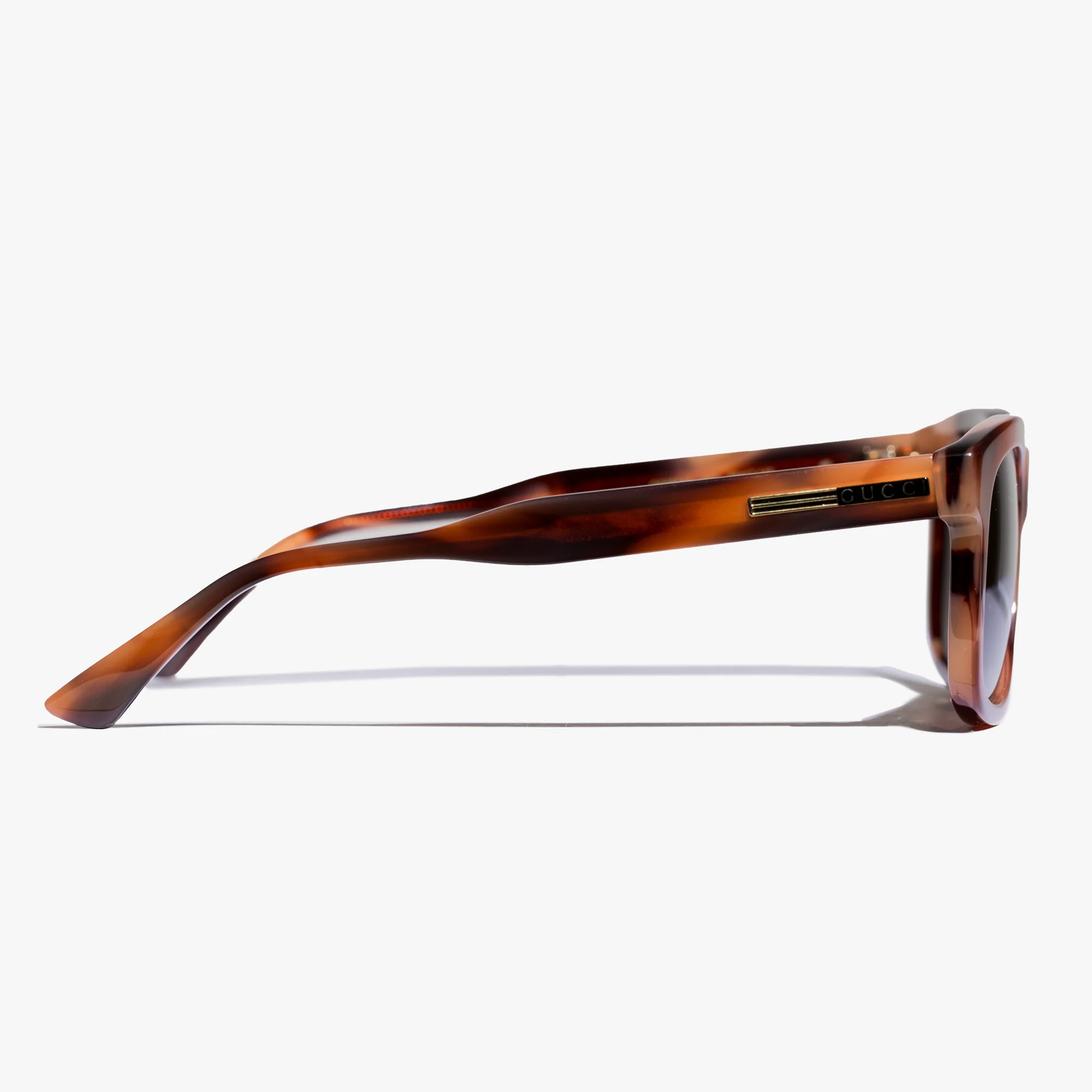 Mens Havana Acetate Sunglasses - Image 3