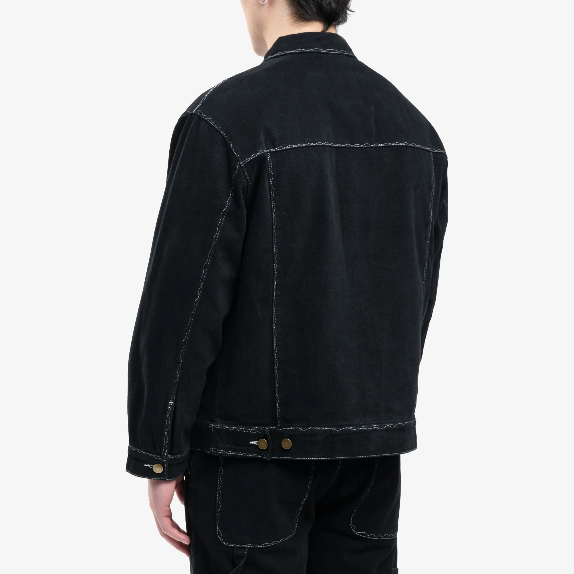 Messy Stitched Work Jacket - Image 4