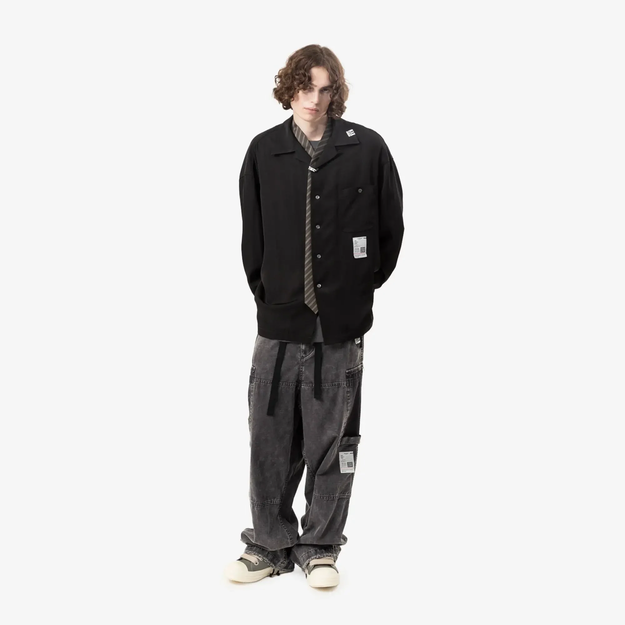 Attached Tie Shirt - Image 2