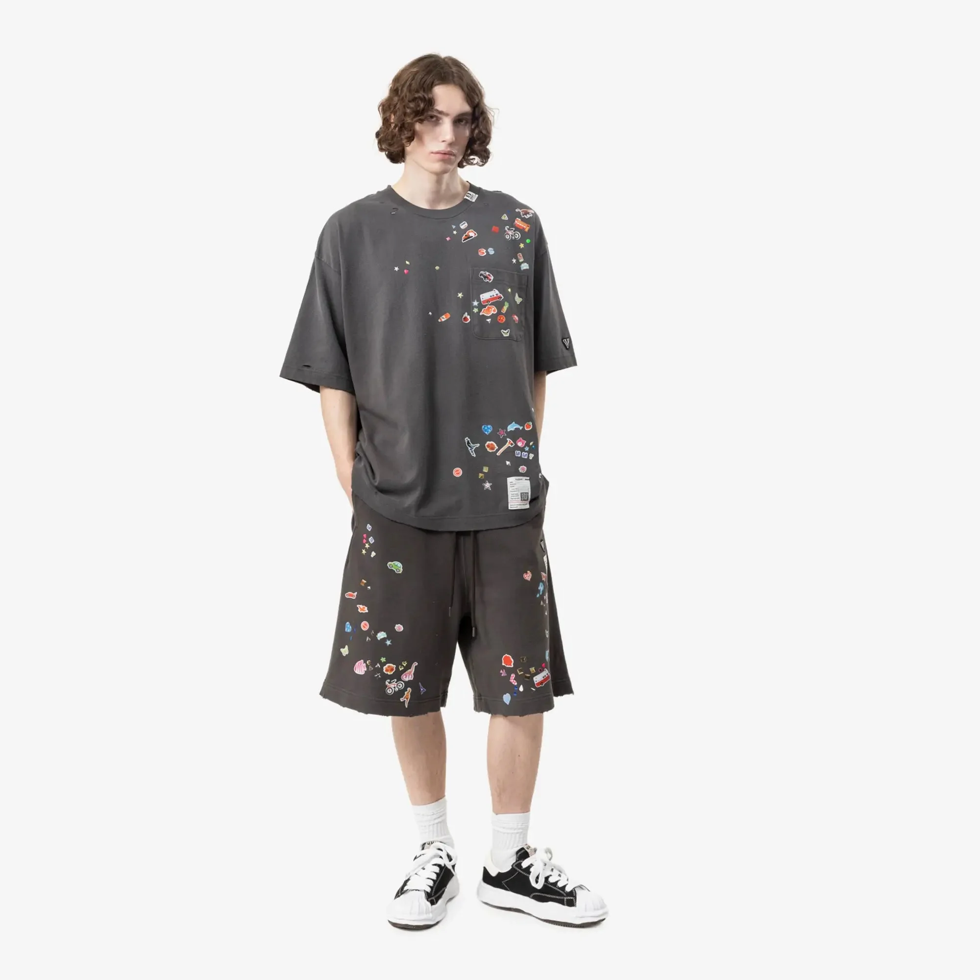 Kids Sticker T-Shirt - Image 2