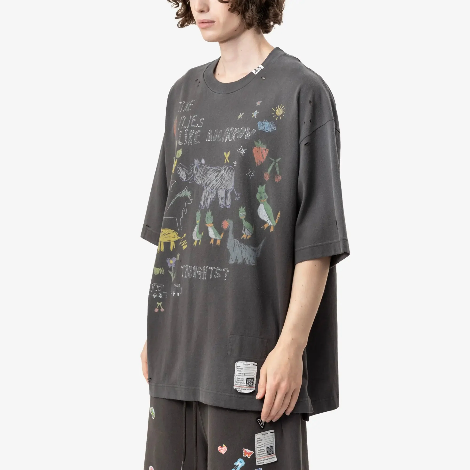Kids Doodle T-Shirt - Image 3