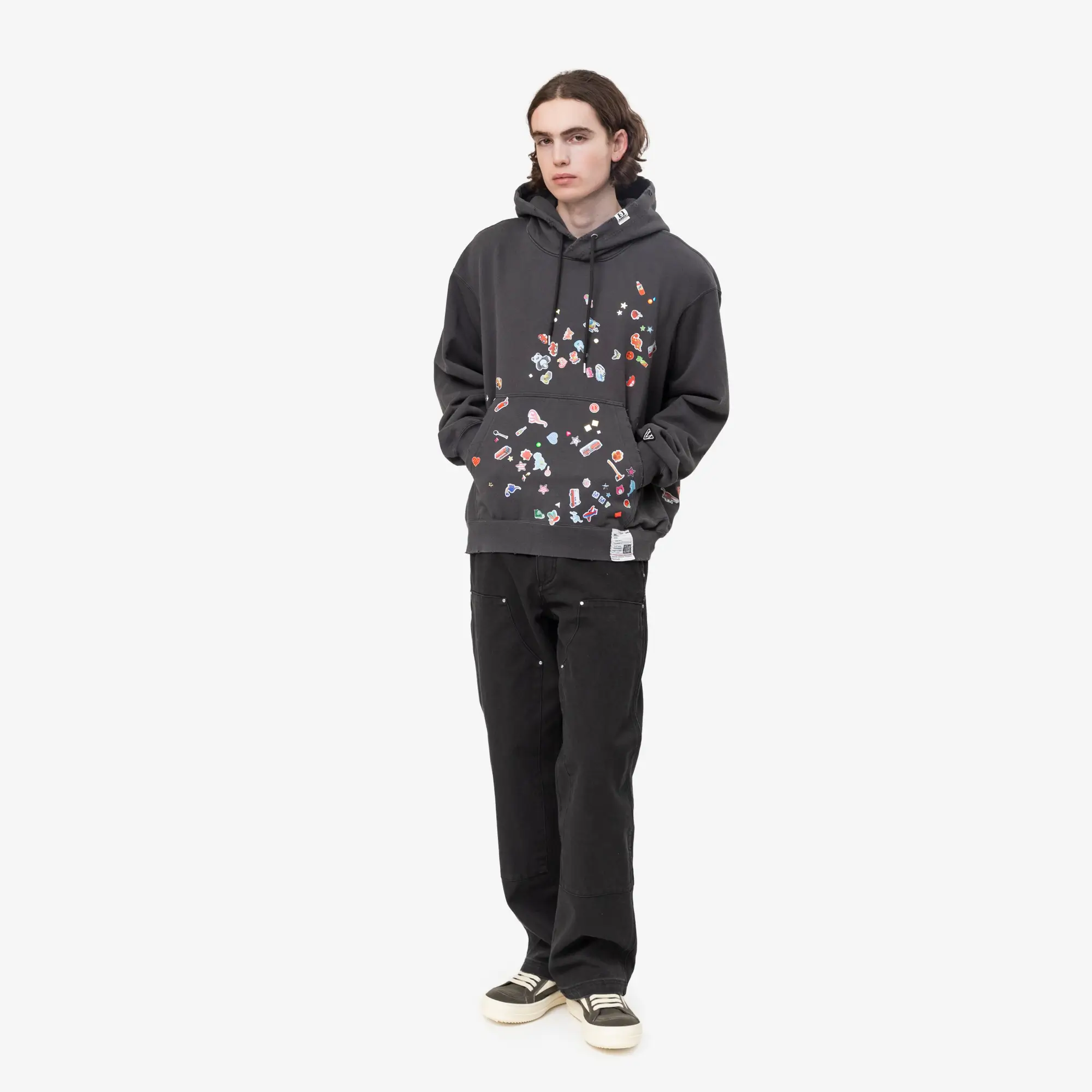 Kids Sticker Hoody - Image 2