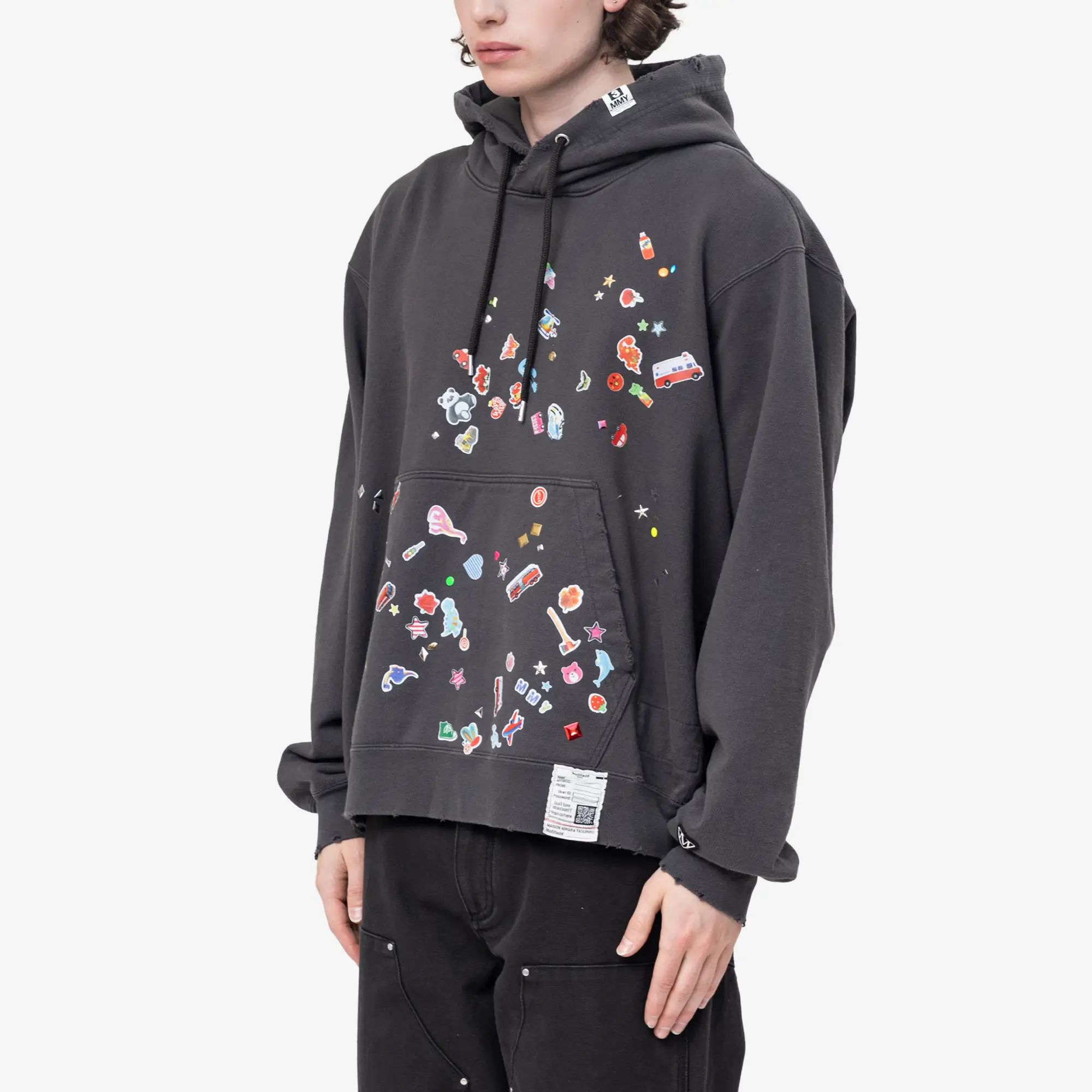 Kids Sticker Hoody - Image 3