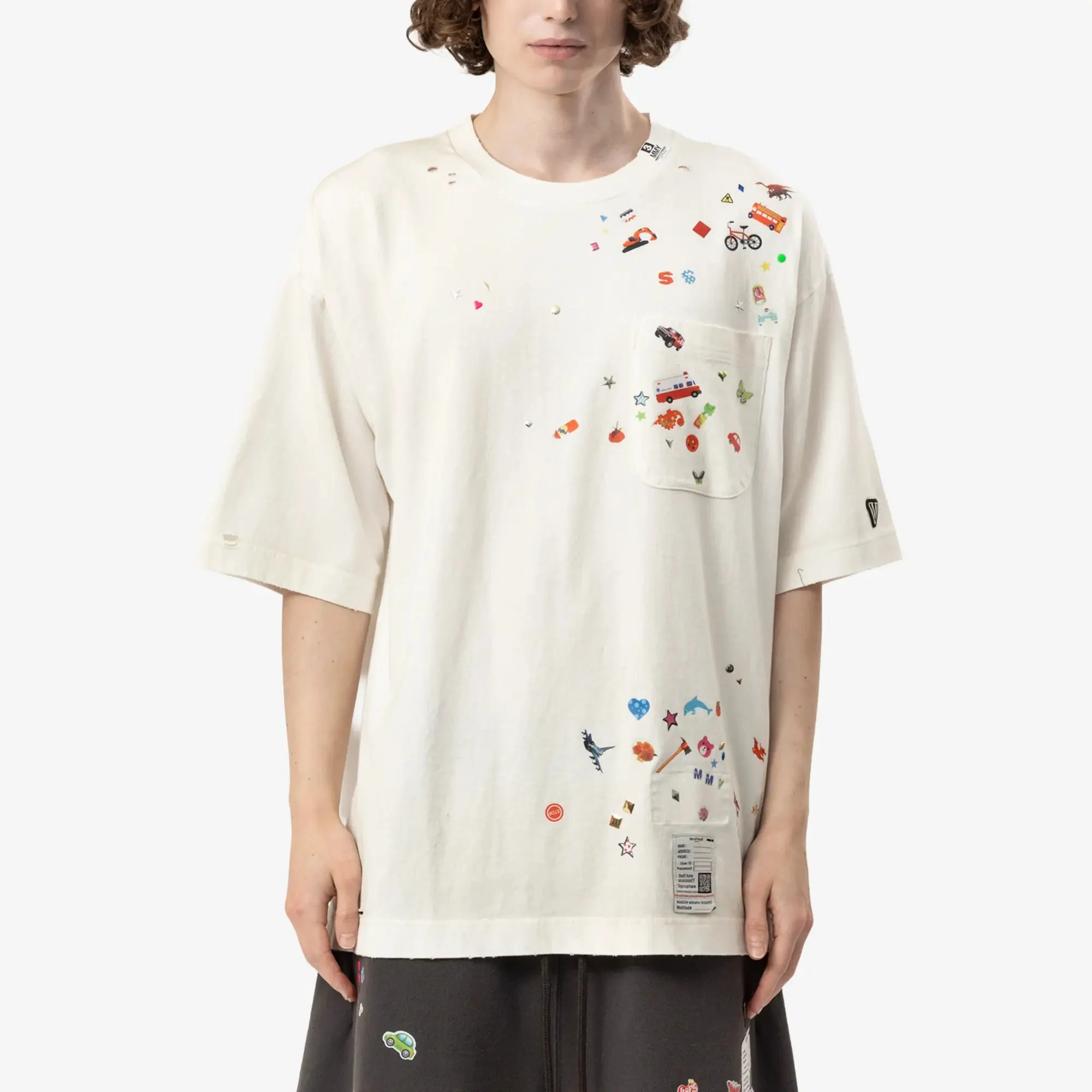 Kids Sticker T-Shirt