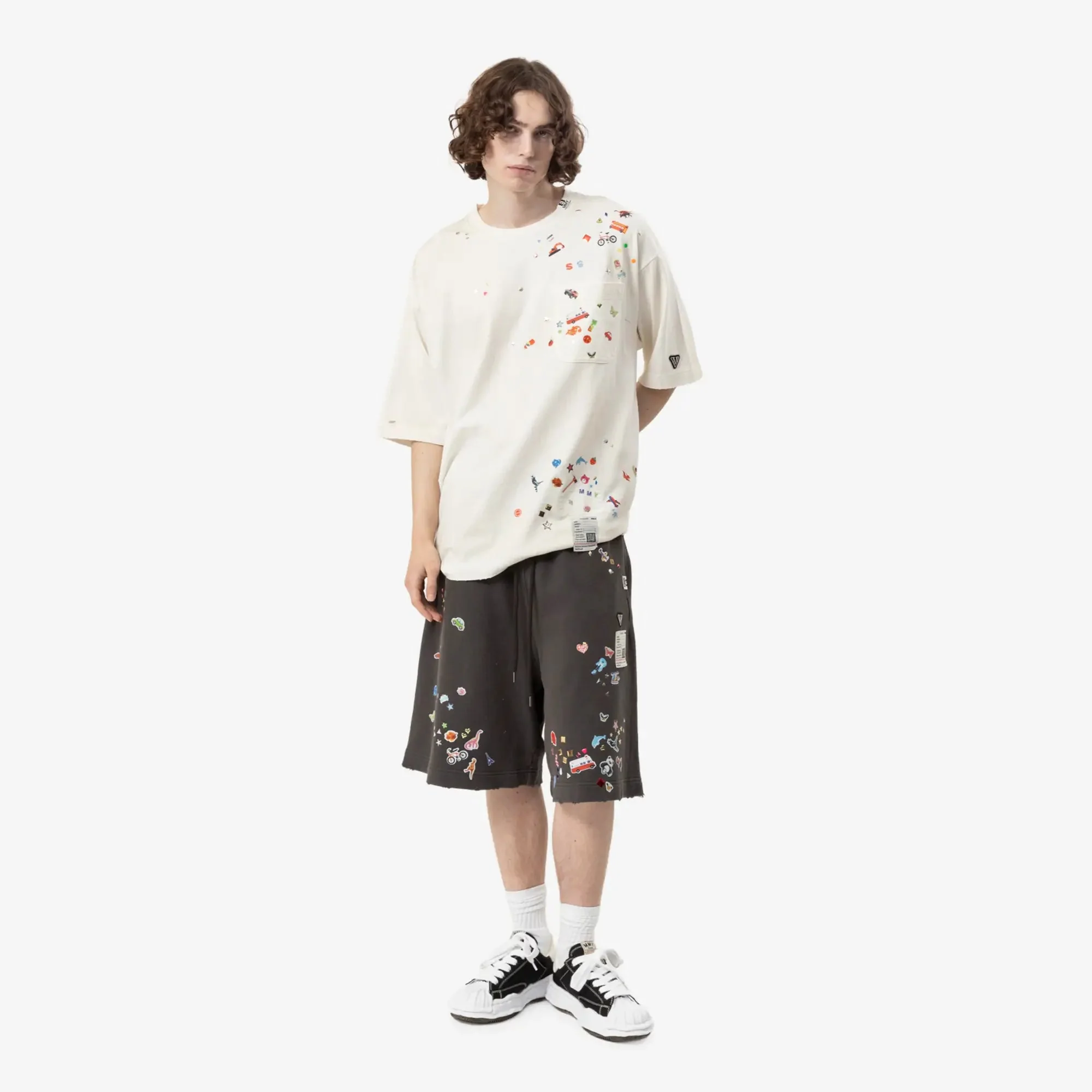 Kids Sticker T-Shirt - Image 2