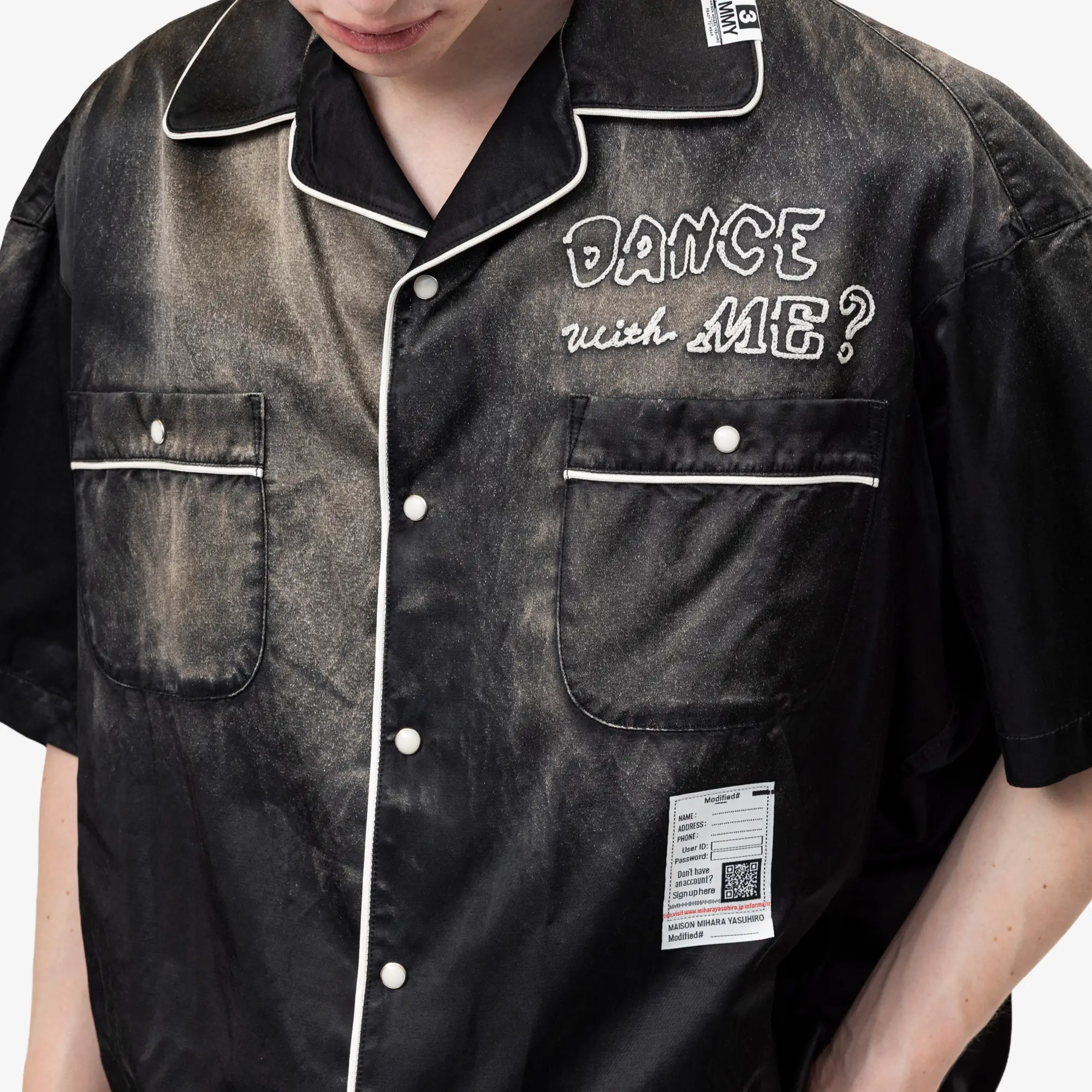Sun Faded Satin Shirt - Image 5