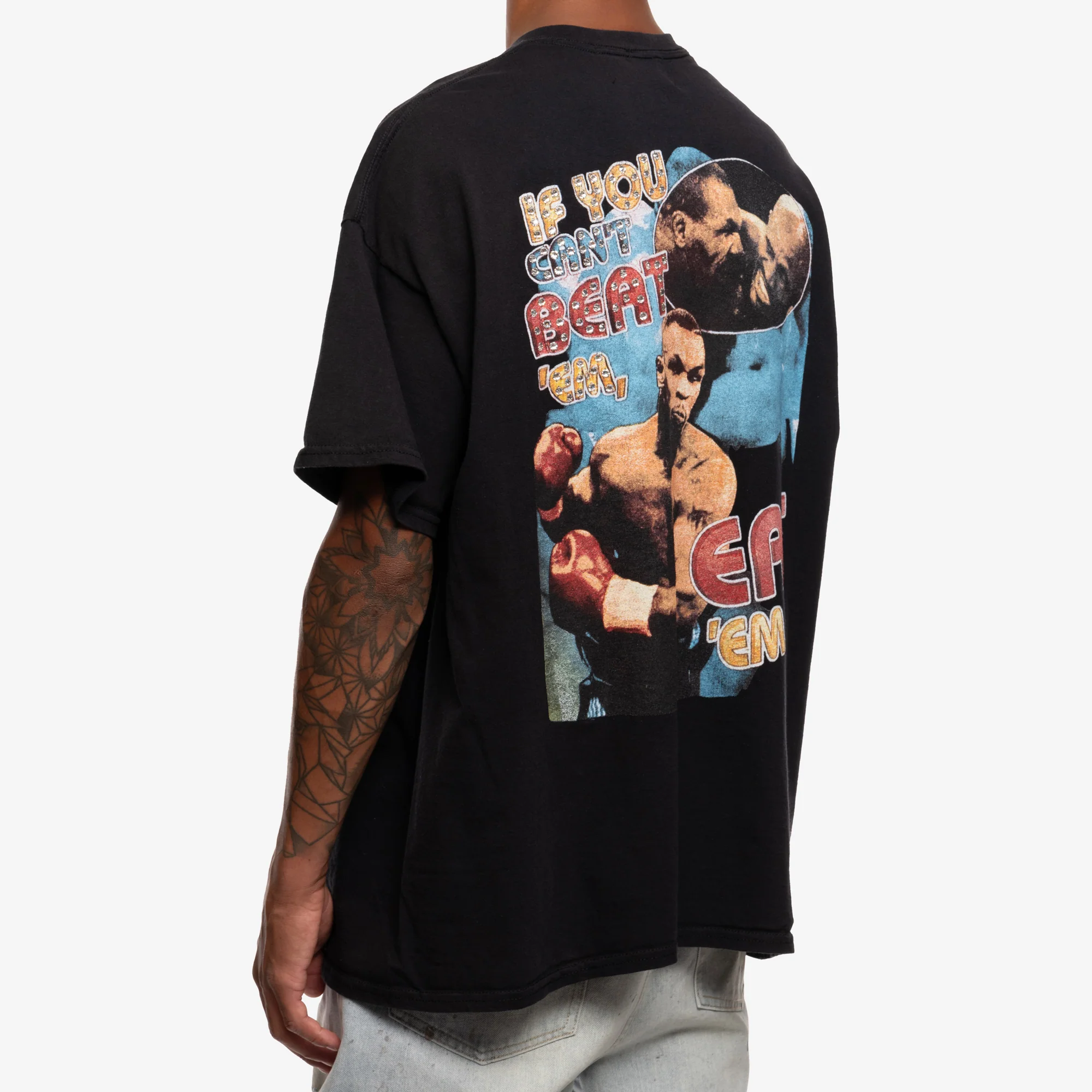 Mike Tyson Vintage Crystal T-Shirt - Image 4