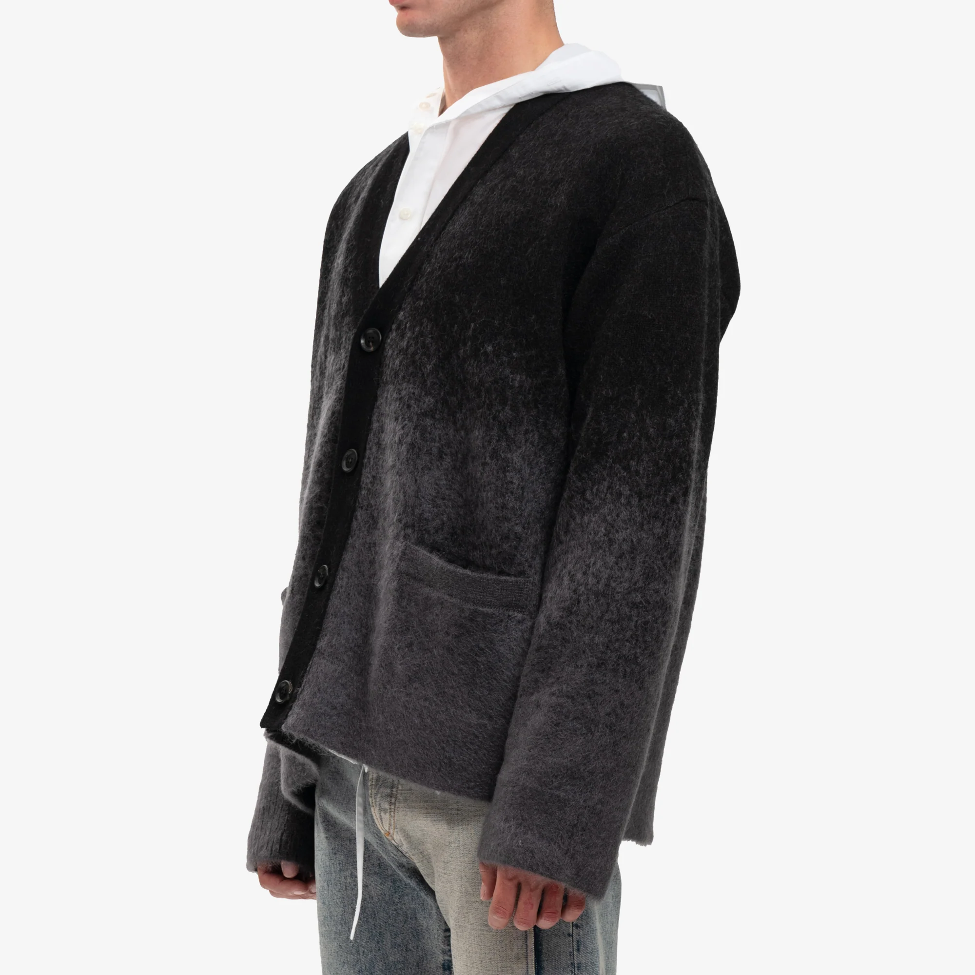 Mohair Gradation Cardigan - Image 3