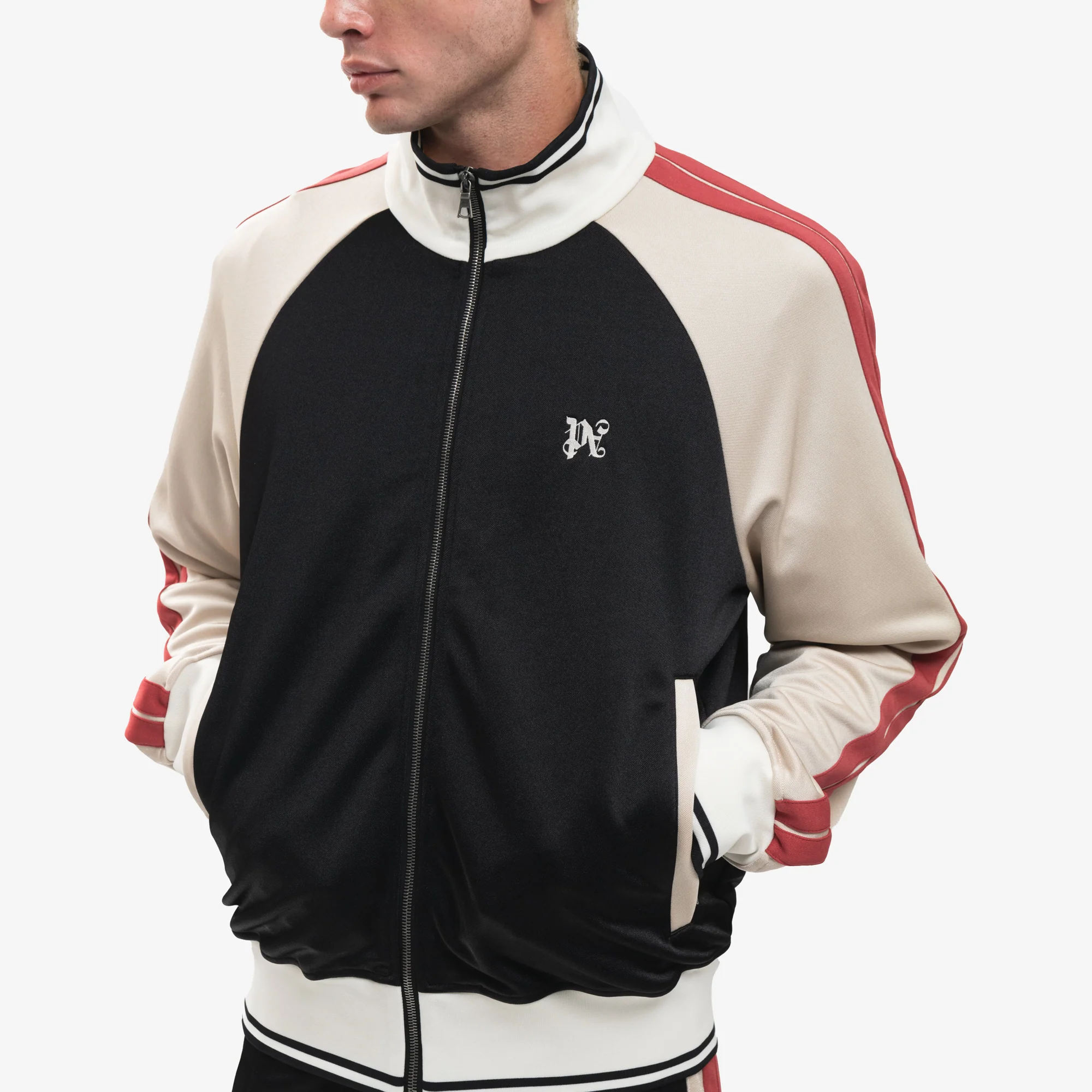 Monogram Colorblock Track Jacket - Image 4