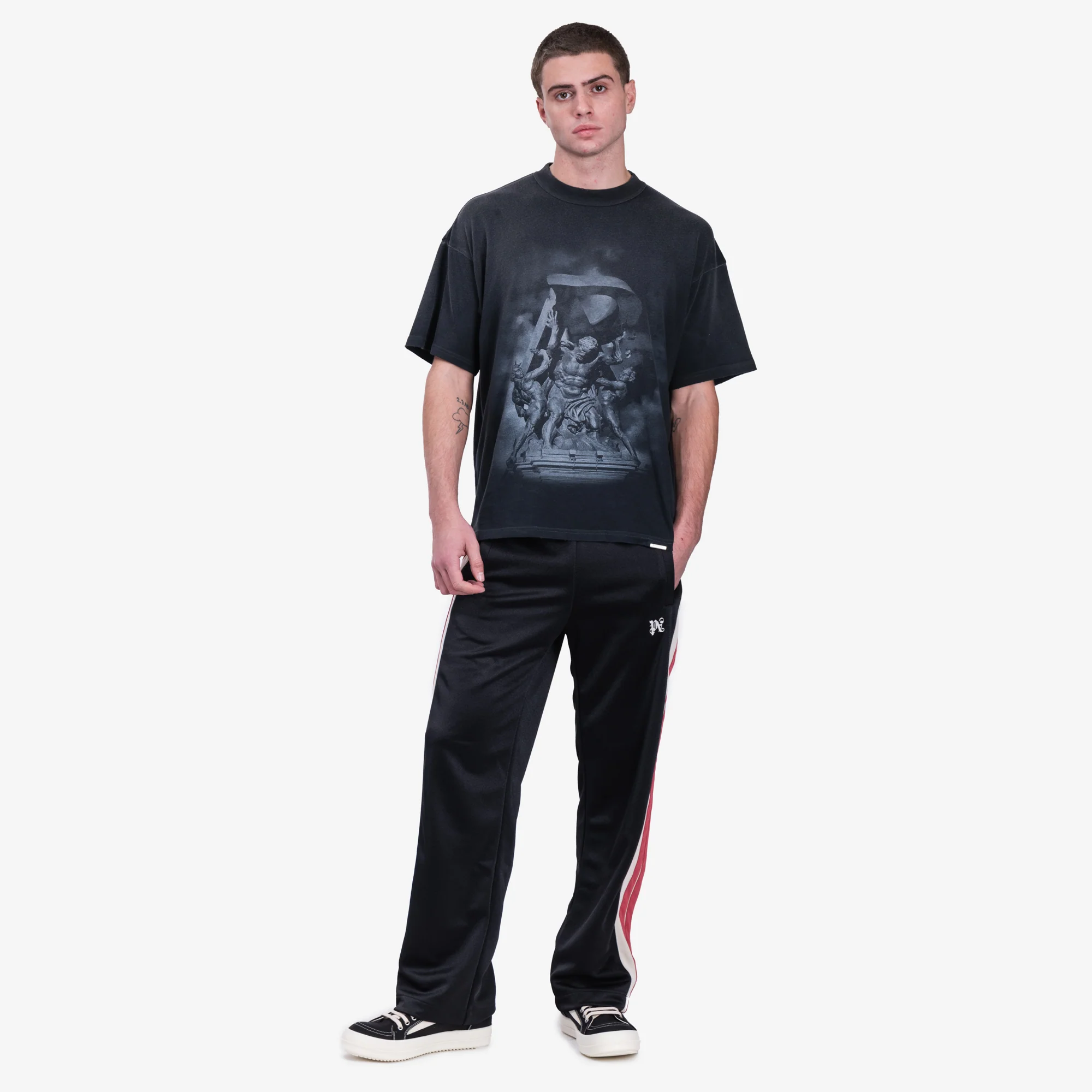 Monogram Colorblock Track Pants - Image 2