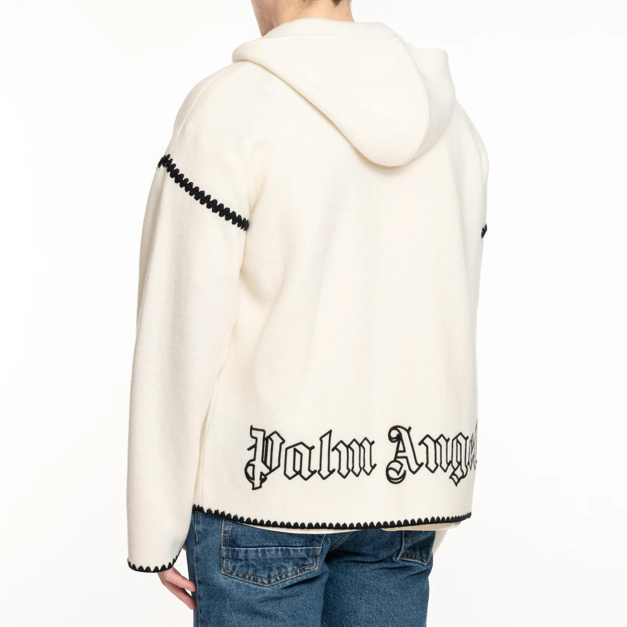 Monogram Knit Zip Hoody - Image 4