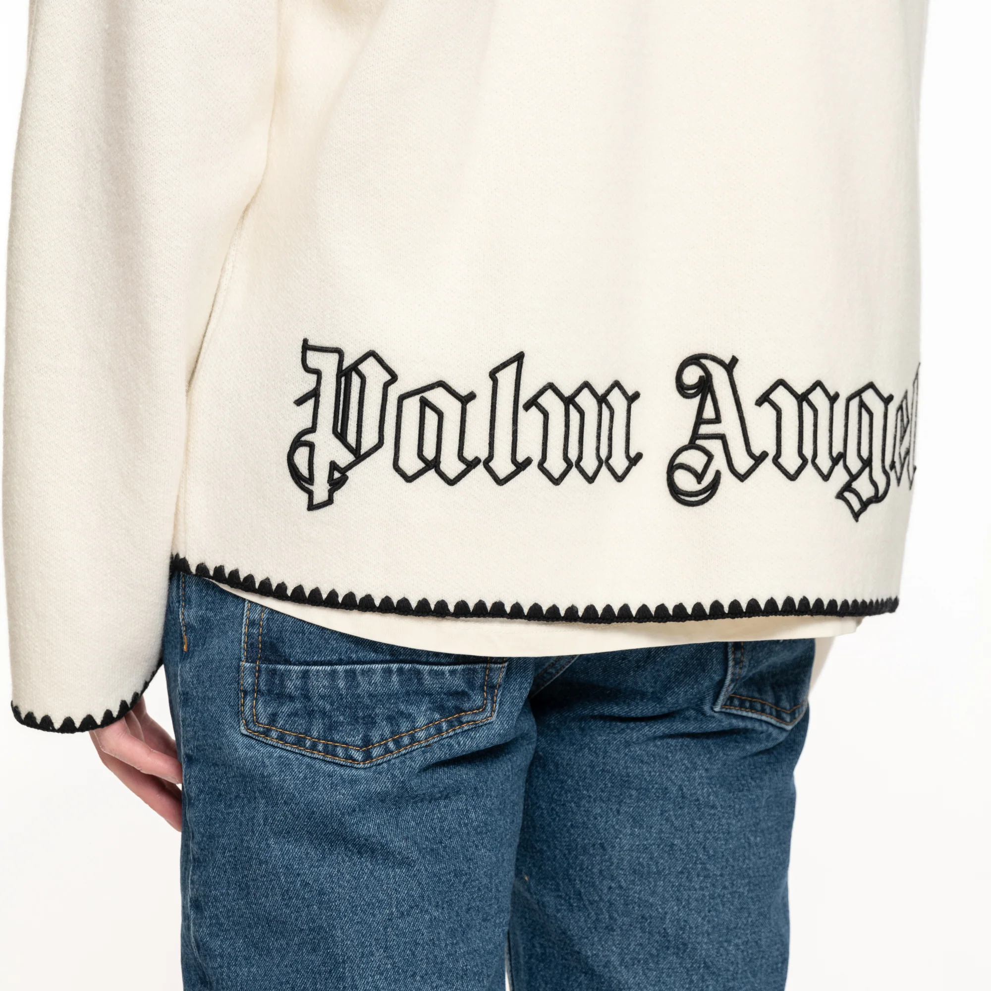 Monogram Knit Zip Hoody - Image 5