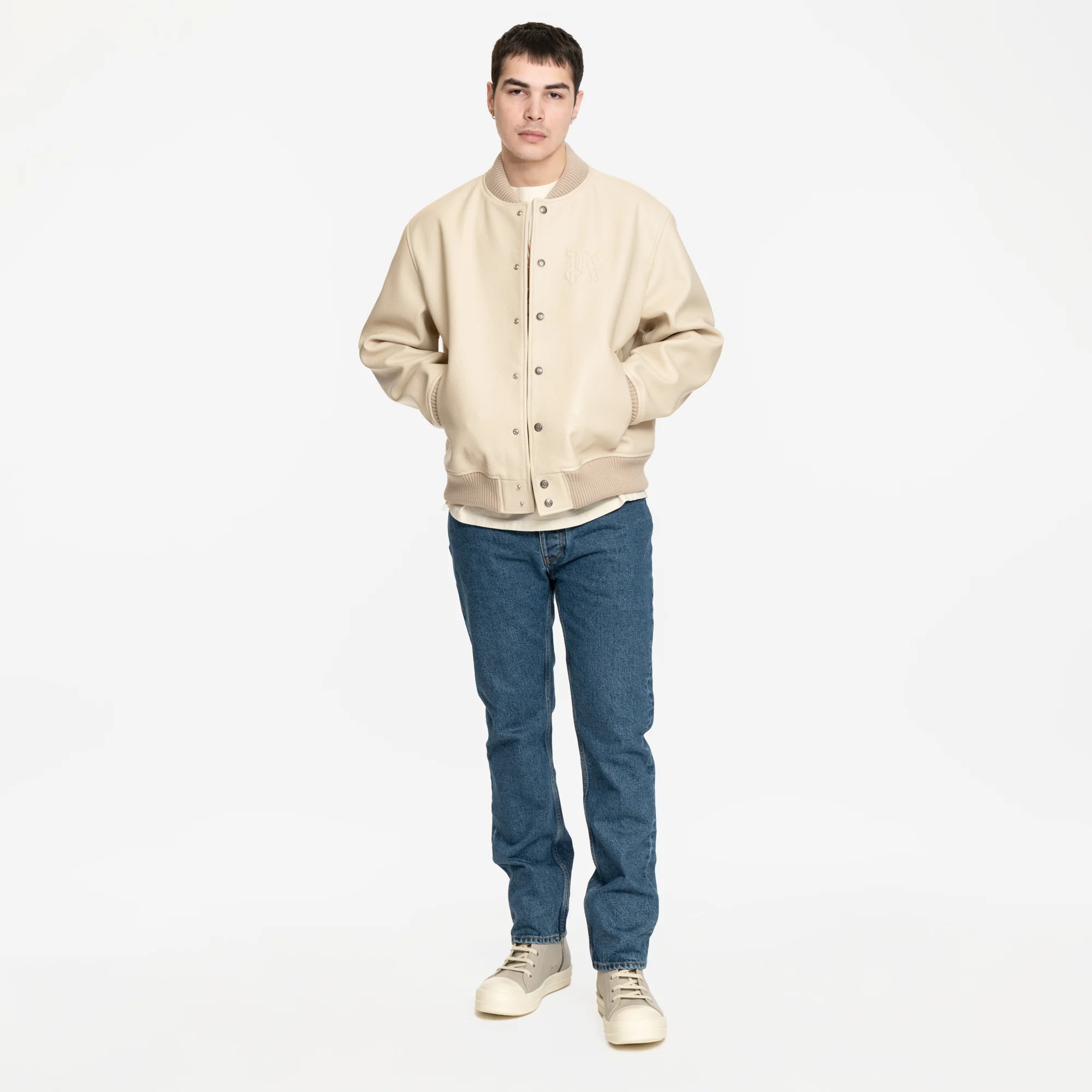 Monogram Leather Bomber - Image 2