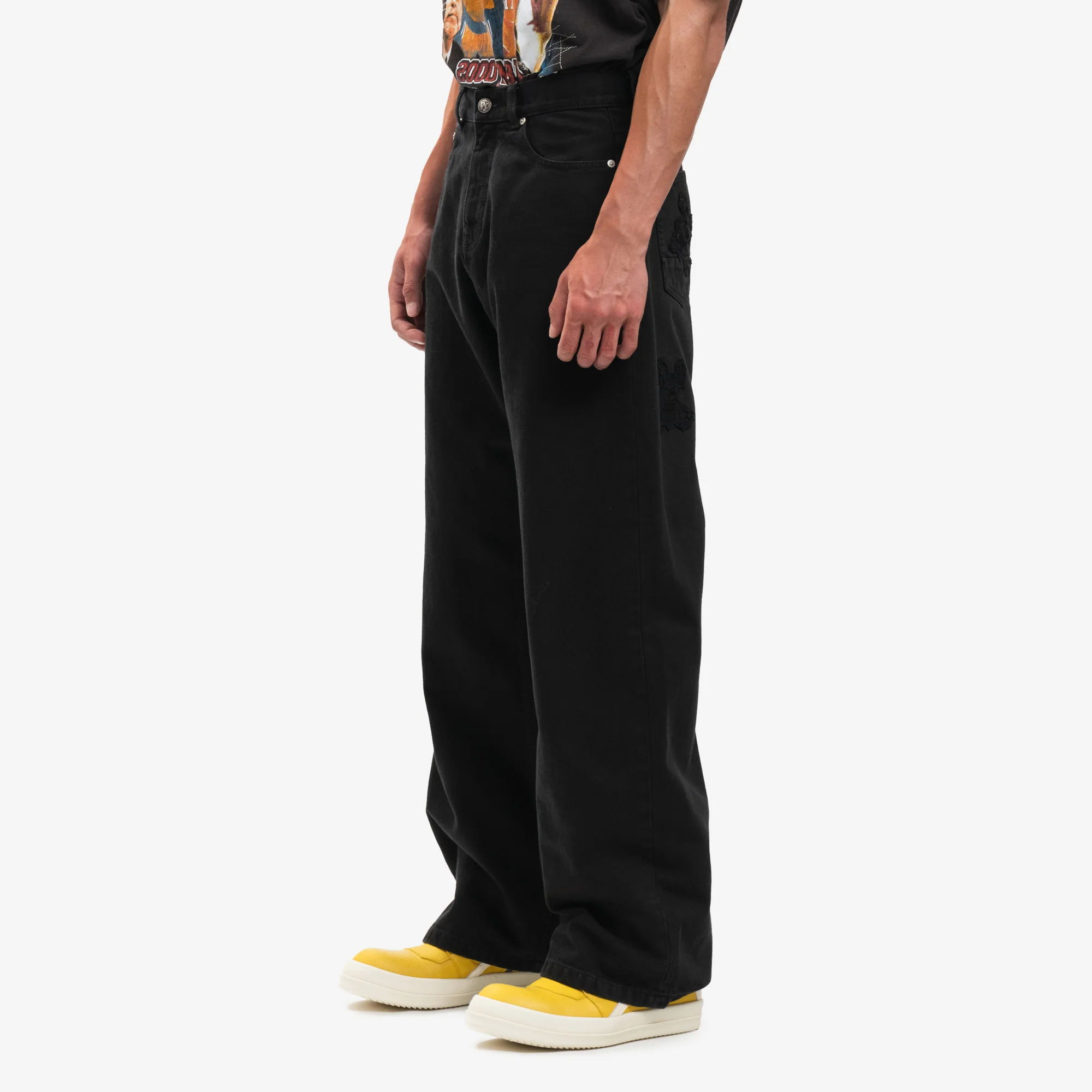 Monogram Loose Jeans - Image 3