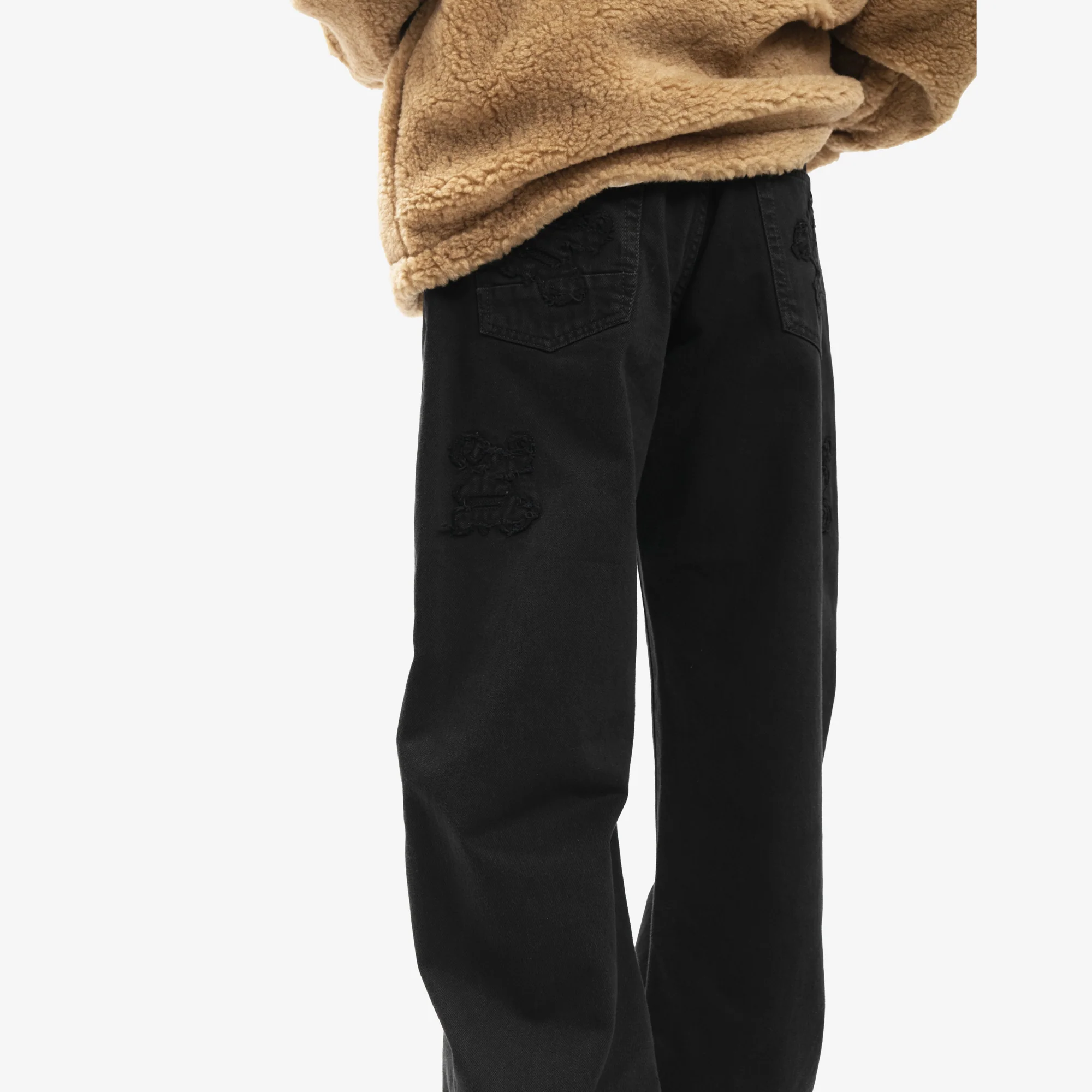 Monogram Loose Jeans - Image 5