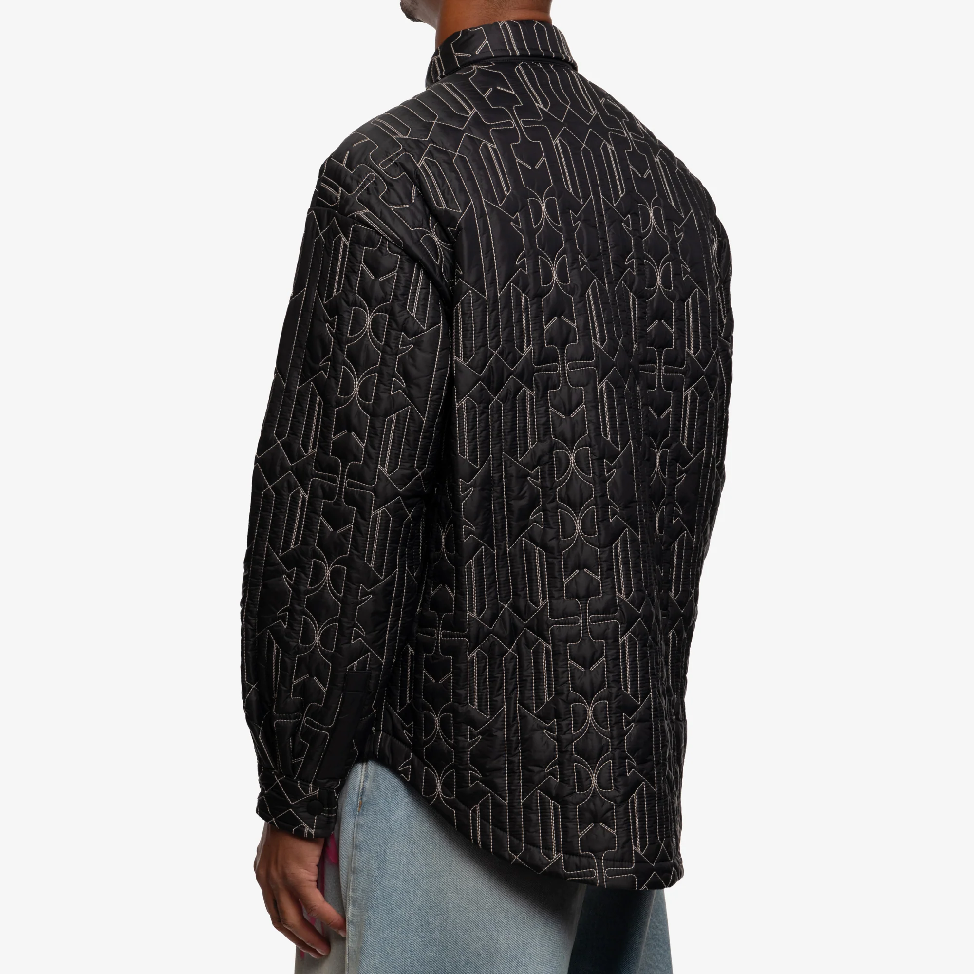 Monogram Quilted Overshirt - Image 4