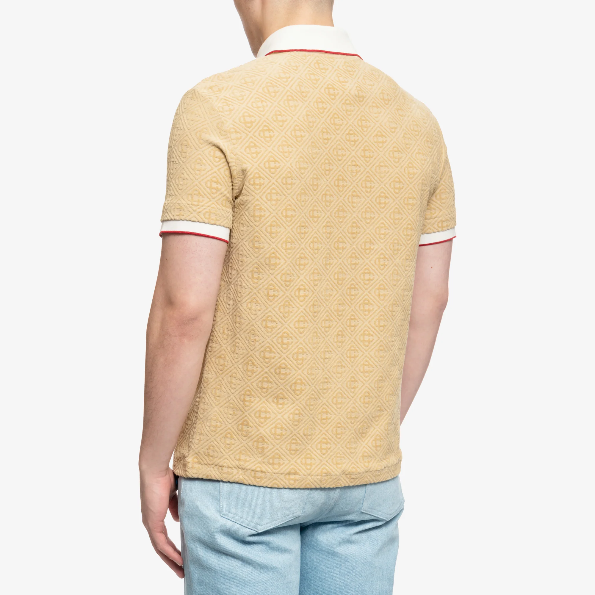 Monogram Velour Polo - Image 4
