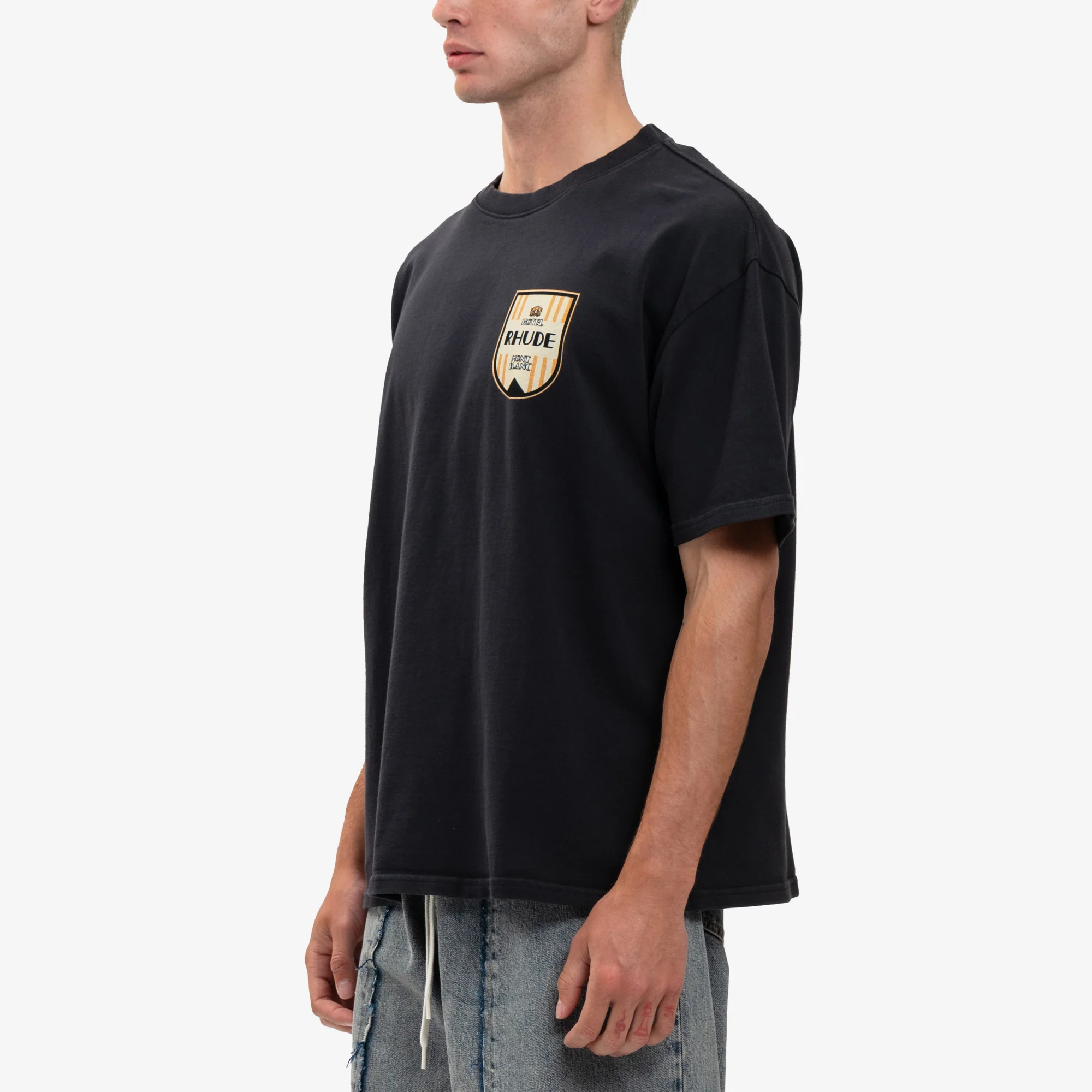 Mont Blanc Hotel Vintage T-Shirt - Image 3
