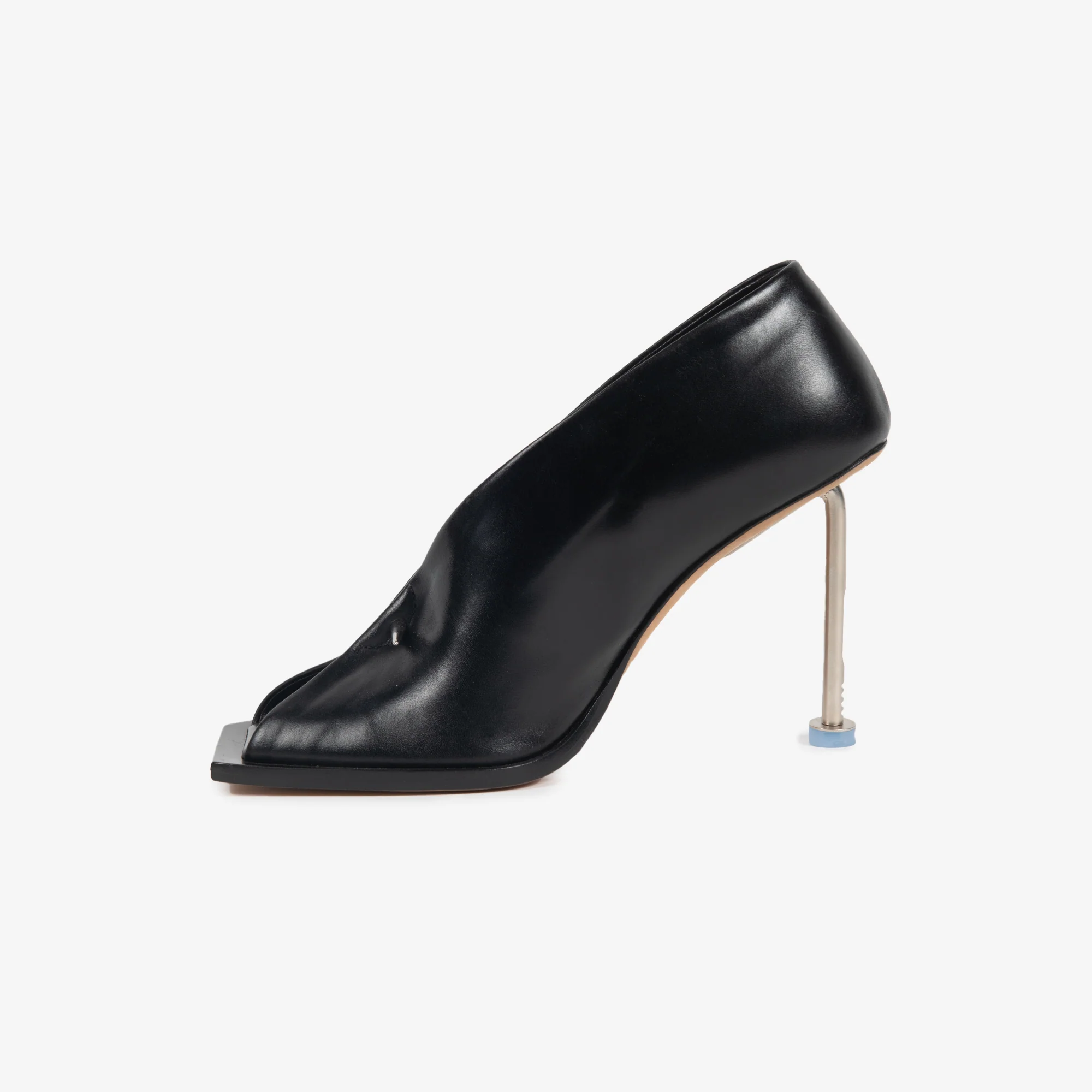Womens Nail Peep Toe Heels - Image 4