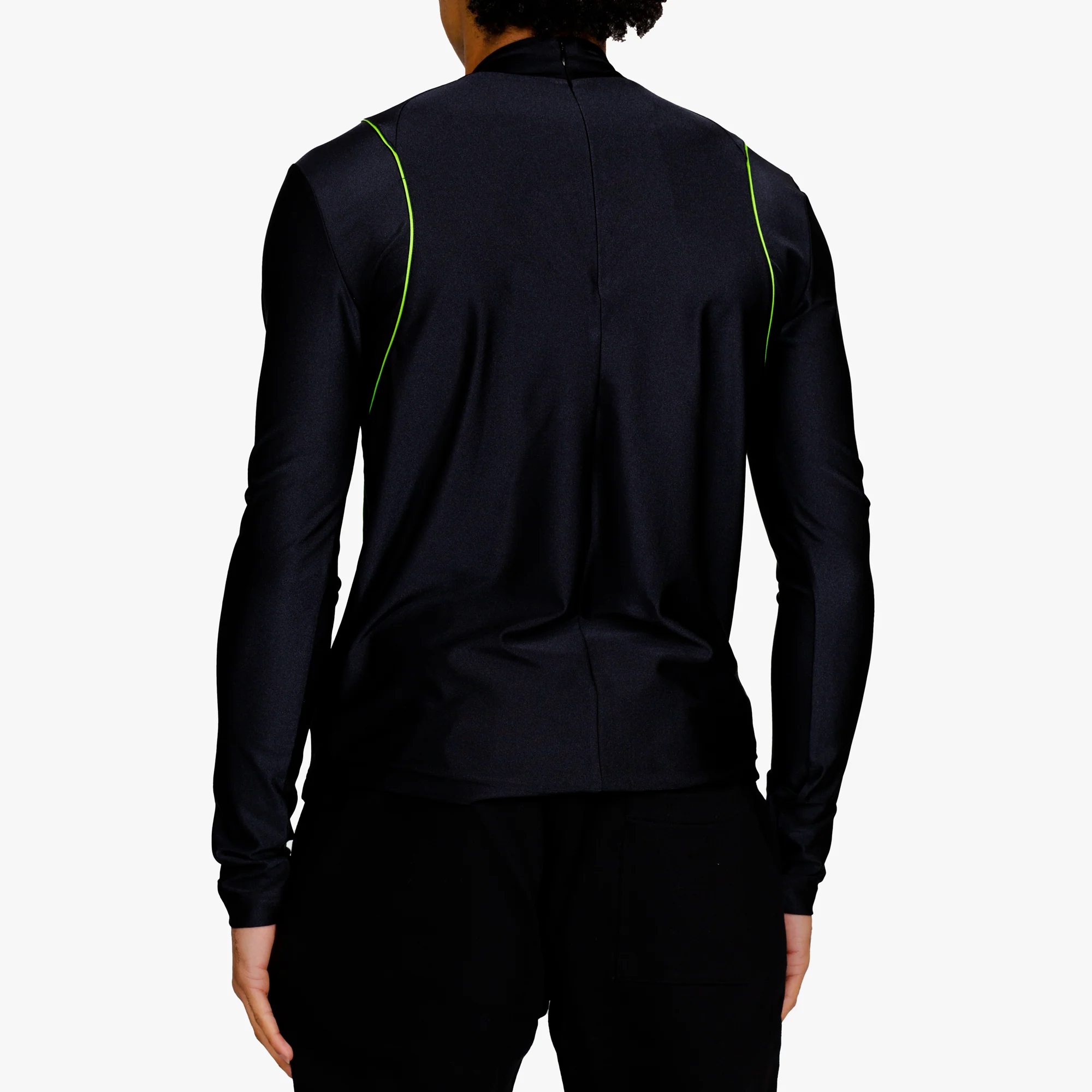 Neon Stripe Bodycon Long Sleeve - Image 3