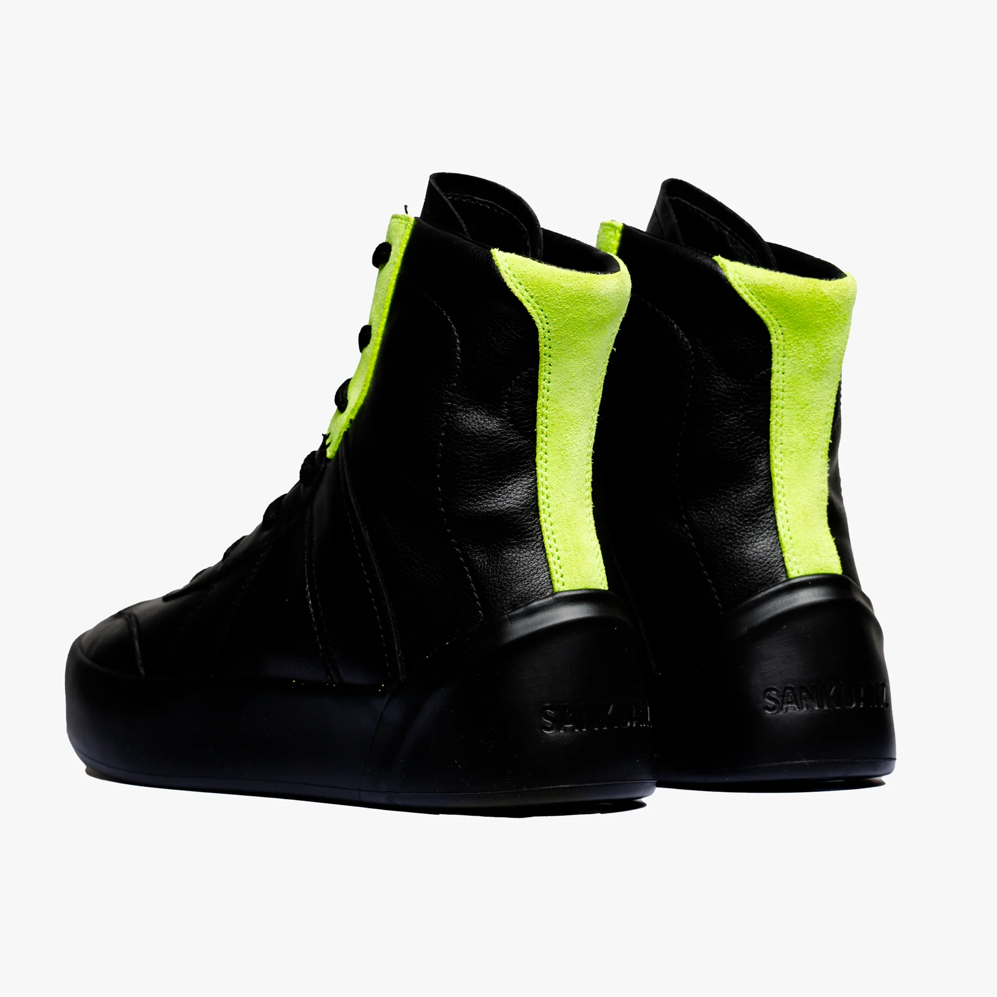 Neon Stripe Sandal Boots - Image 10