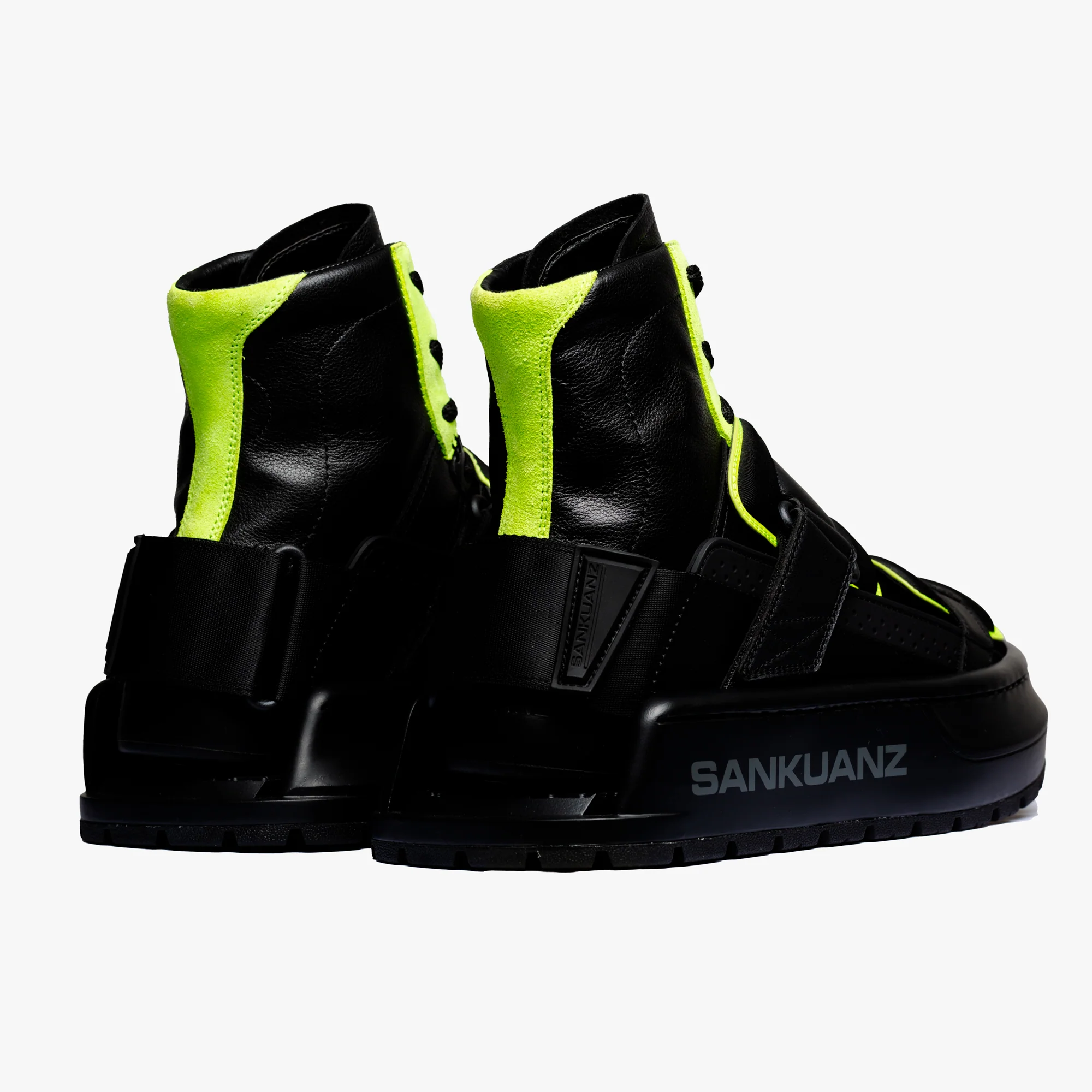 Neon Stripe Sandal Boots - Image 11