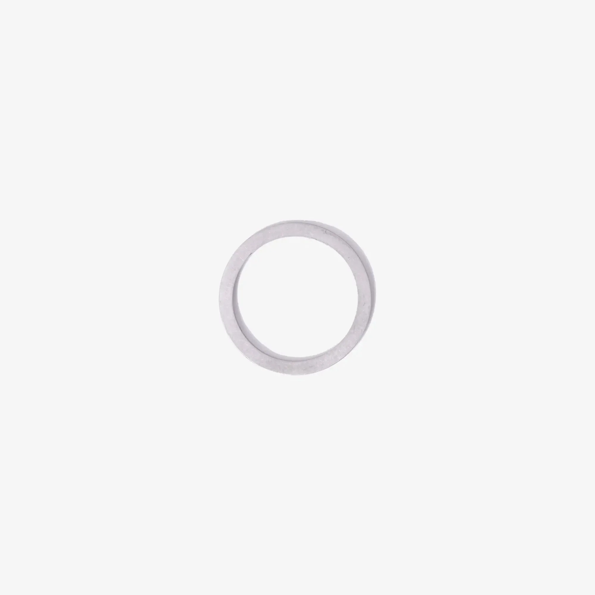 Numeric Silver 2mm Ring - Image 4