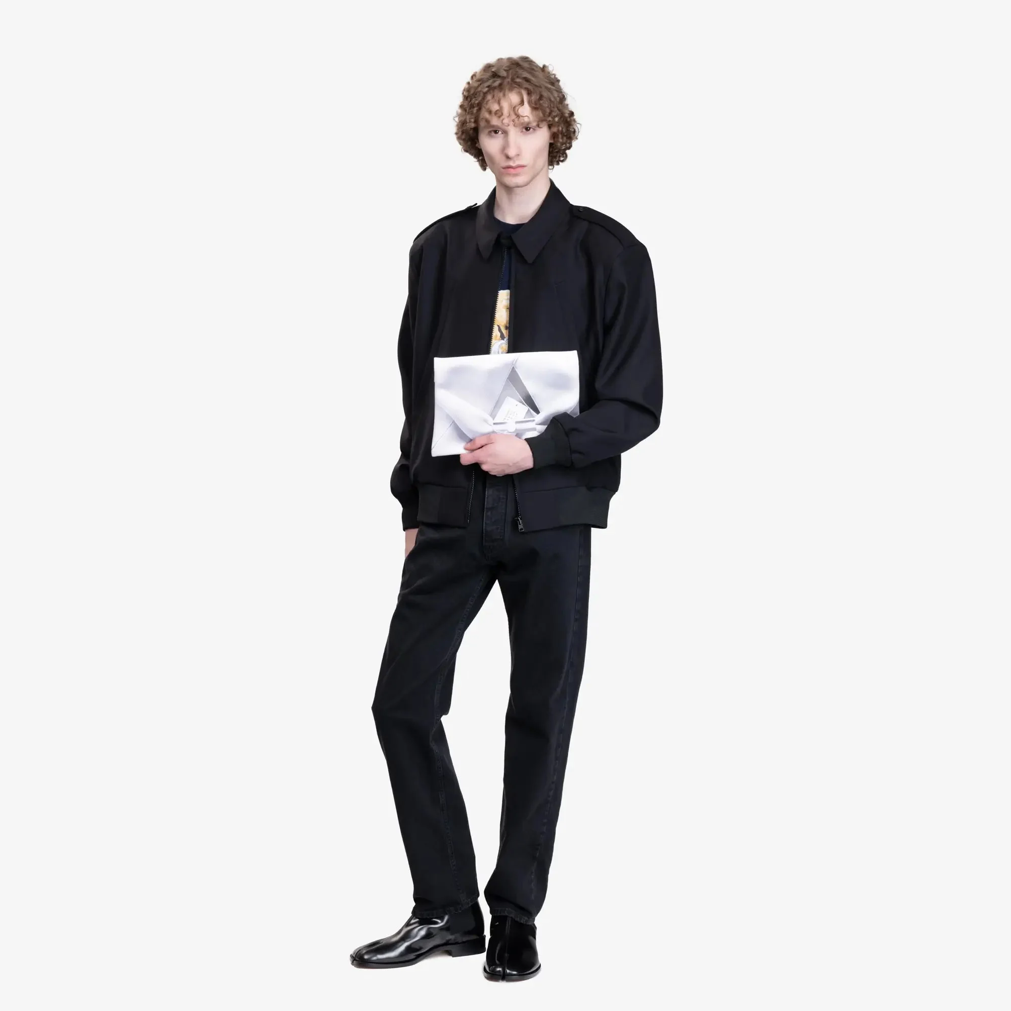 Numeric Logo Straight Leg Jeans - Image 2