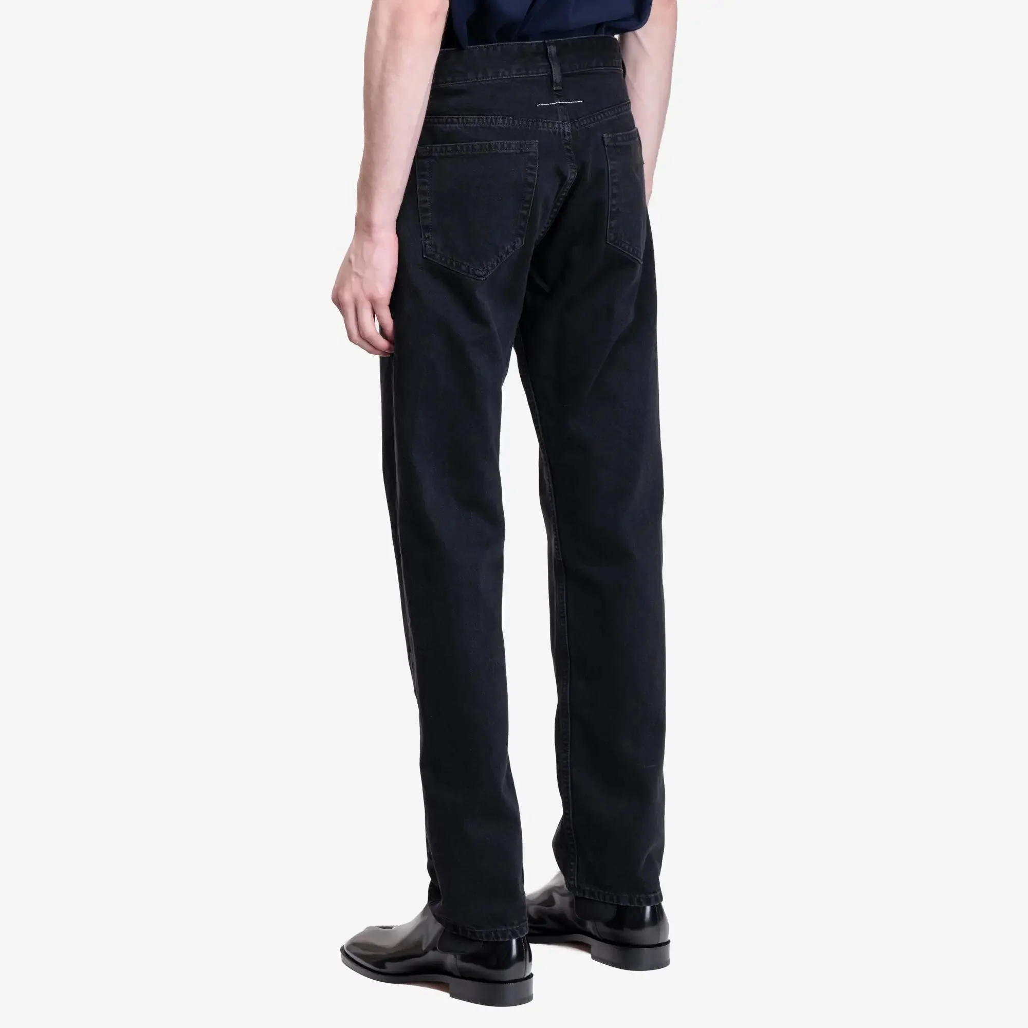 Numeric Logo Straight Leg Jeans - Image 4