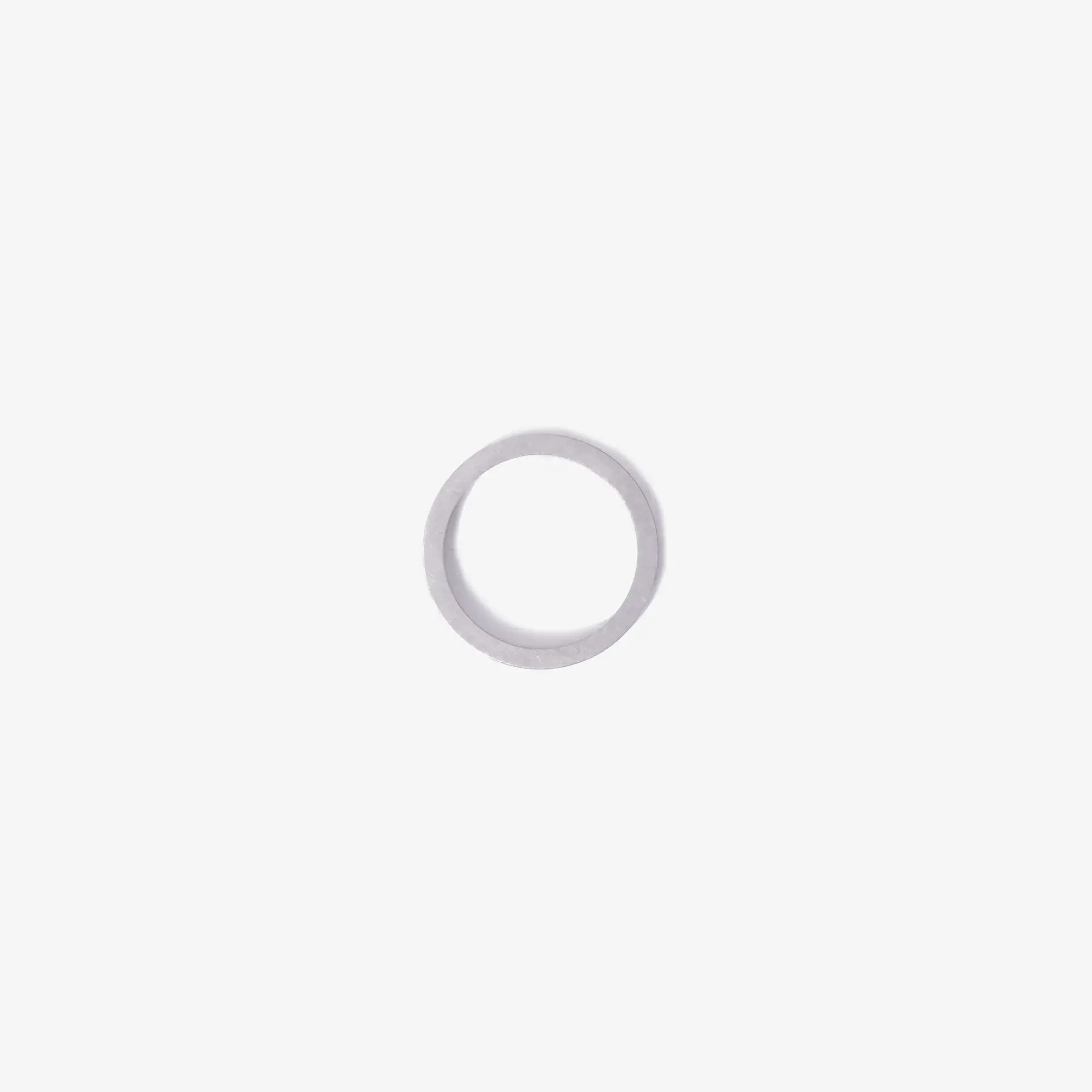 Numeric Silver 4mm Ring - Image 4
