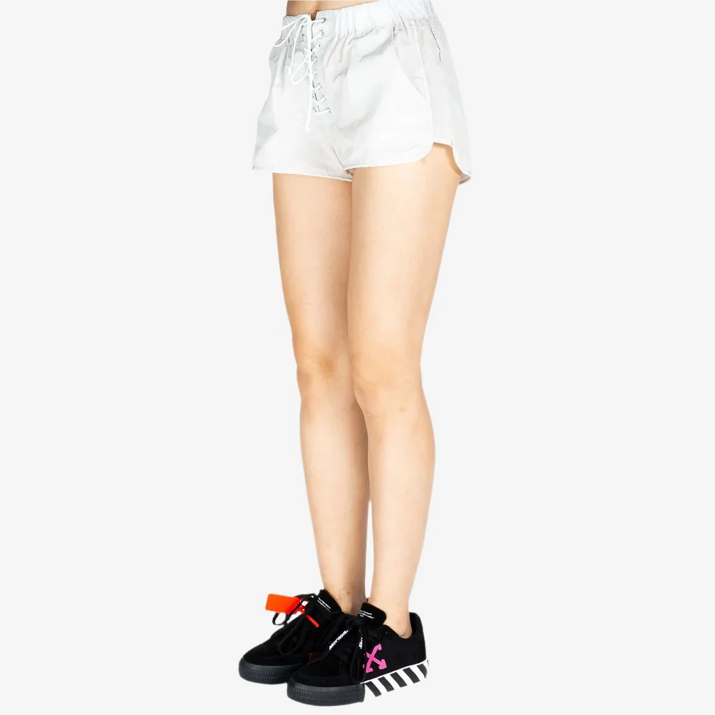 Womens Nylon Dolphin Shorts - Image 3