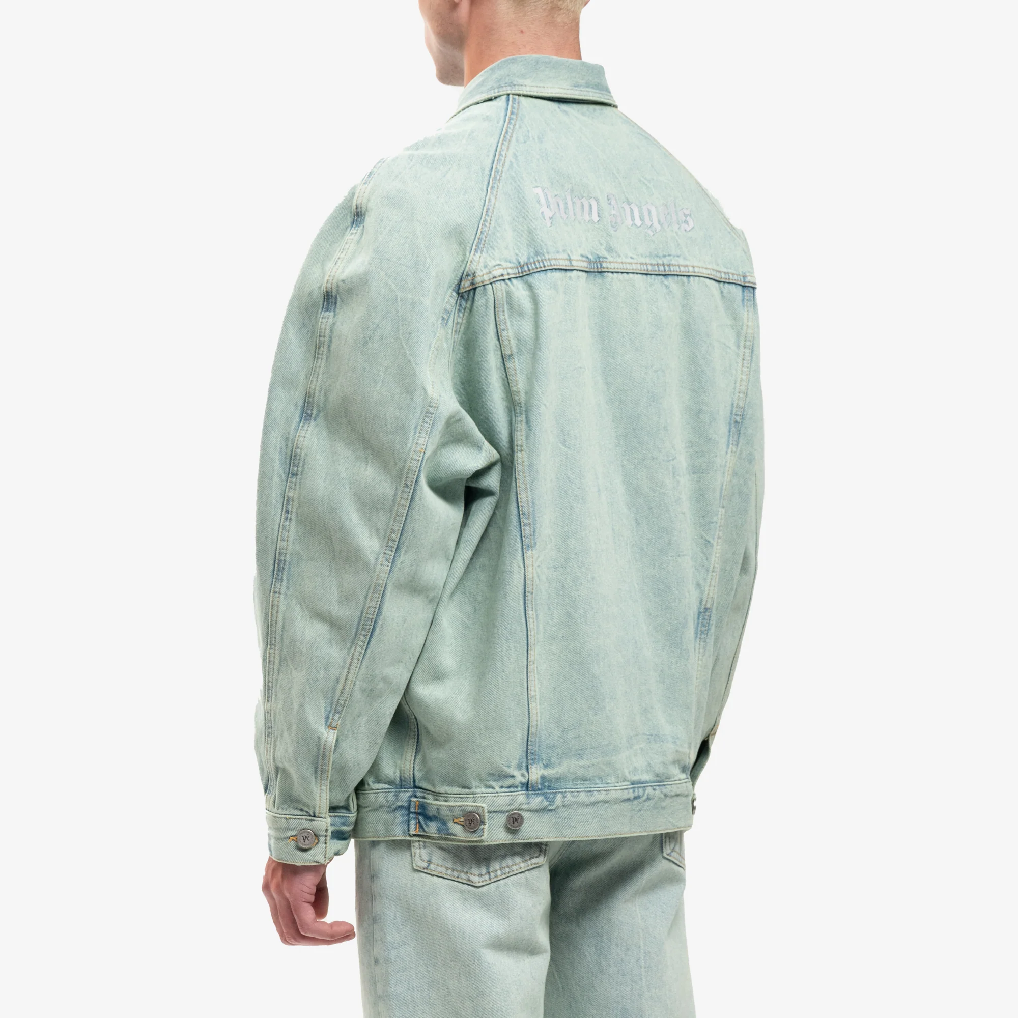 Overdyed Logo Denim Jacket - Image 4