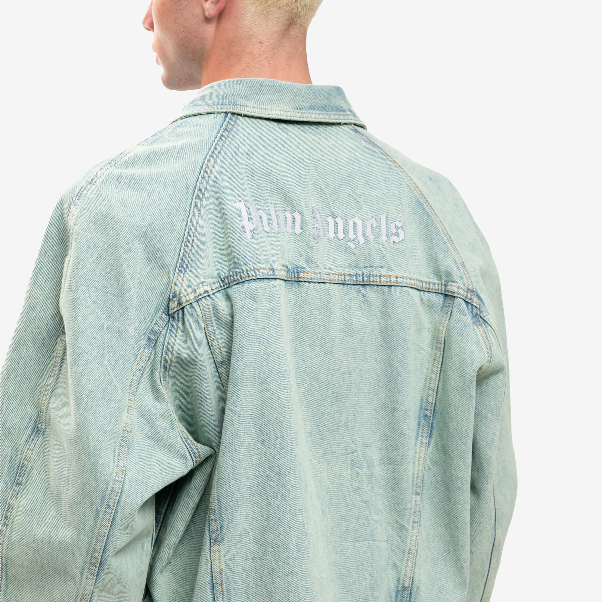 Overdyed Logo Denim Jacket - Image 5