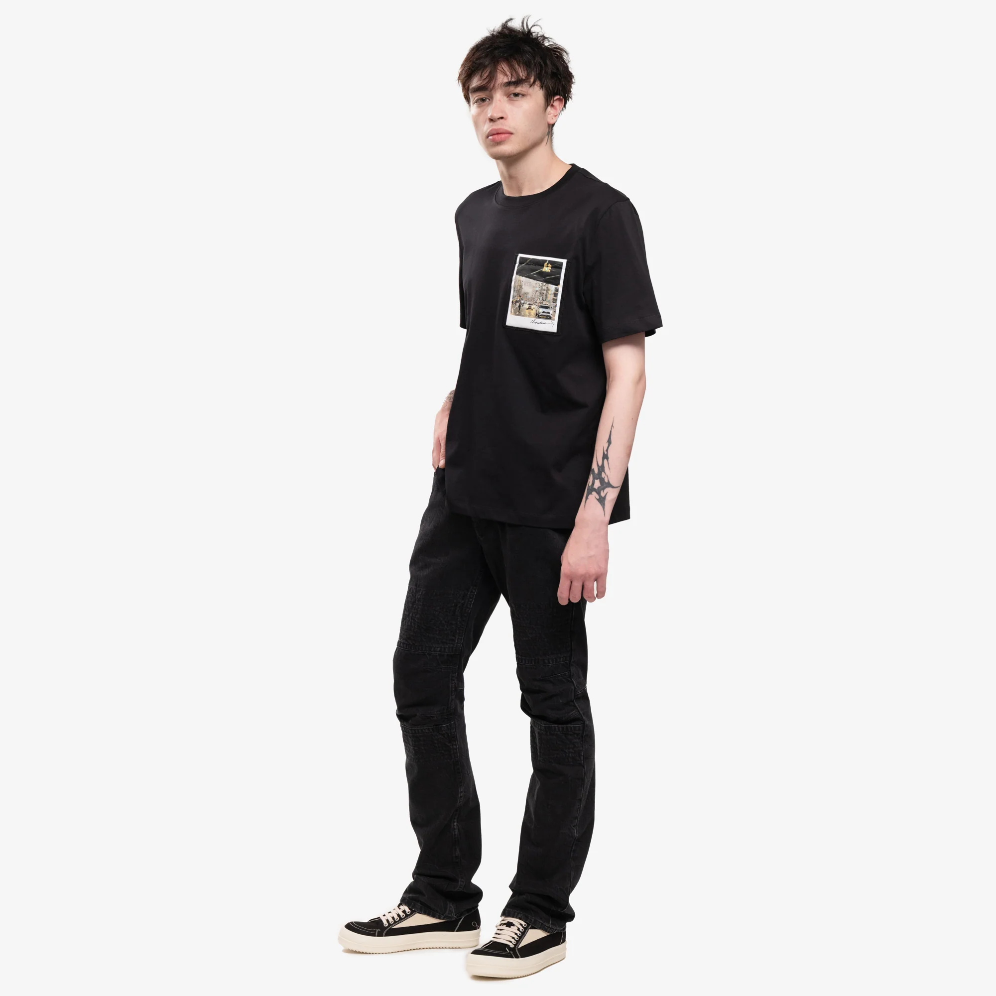 Overpass Postcard Pocket T-Shirt - Image 2
