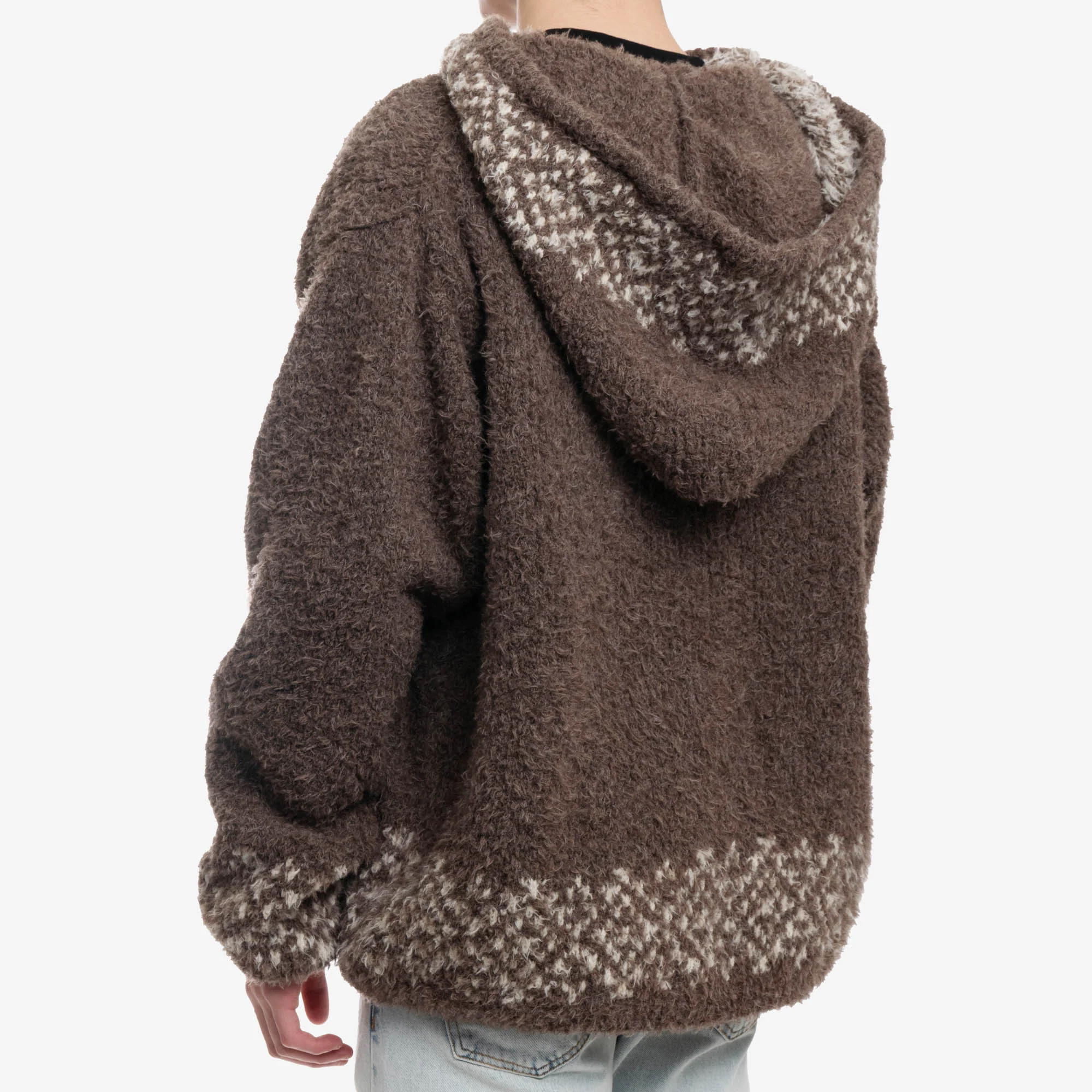 Oversized Star Knit Hoody - Image 4