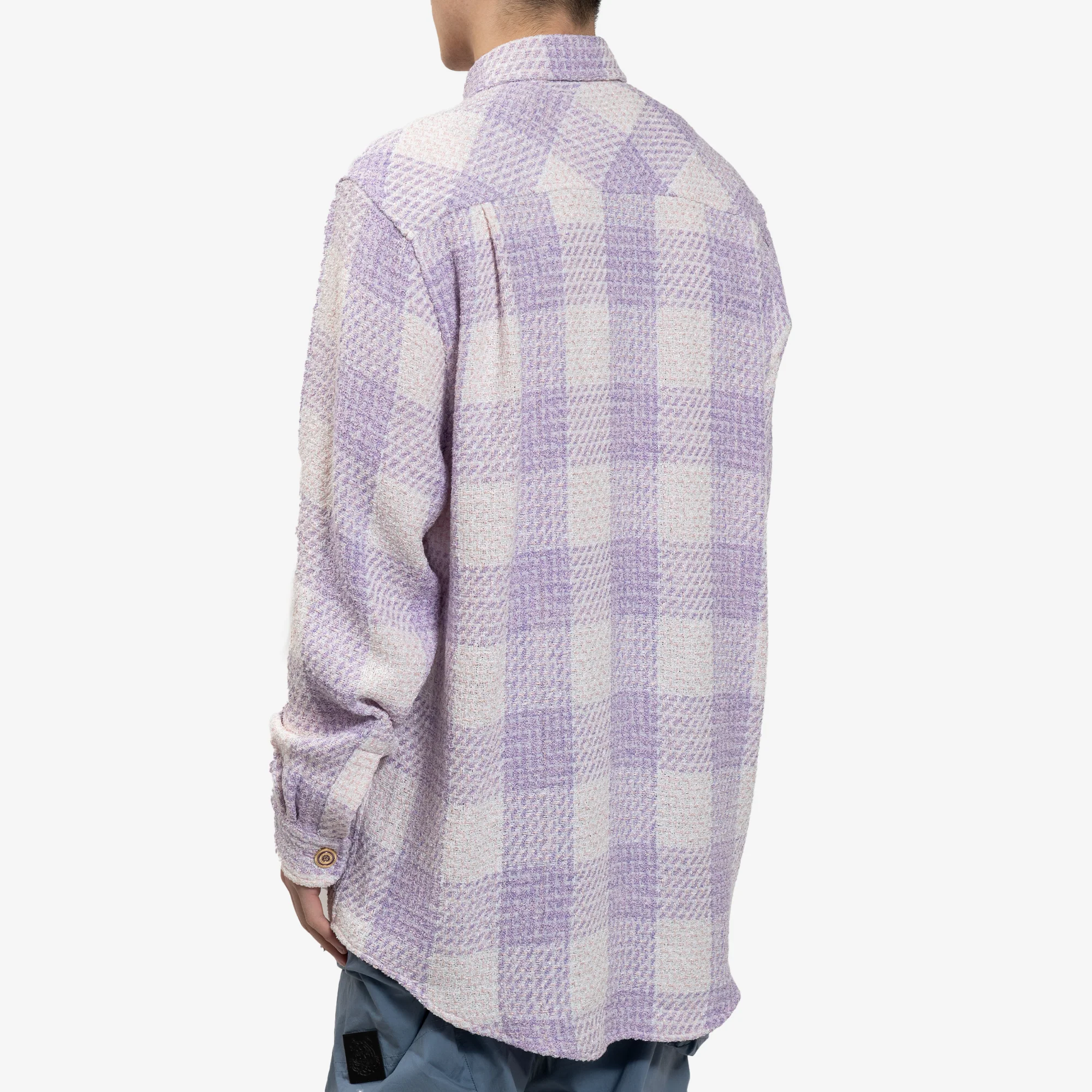 Oversized Tweed Shirt - Image 4