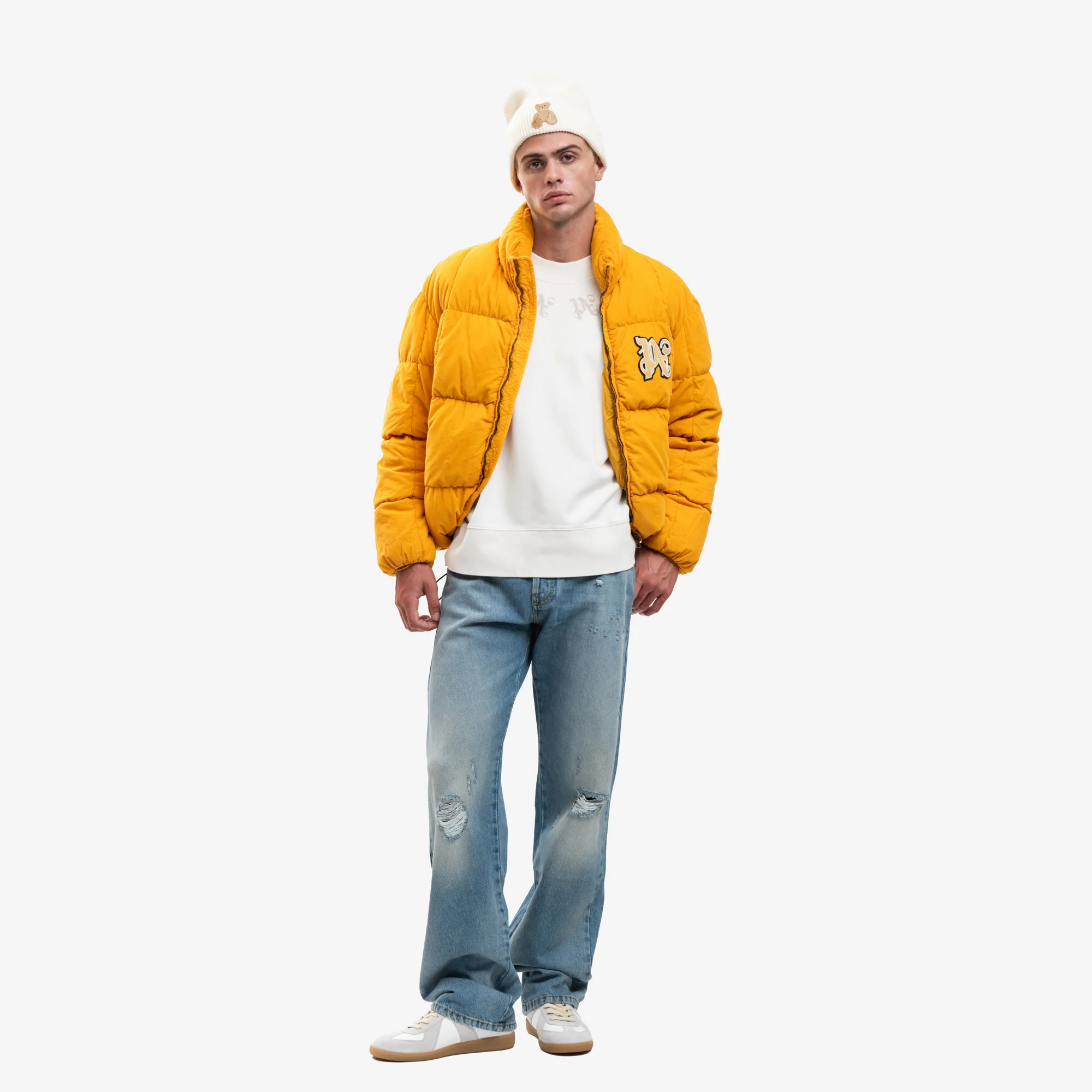 PA Monogram Corduroy Down Jacket - Image 2