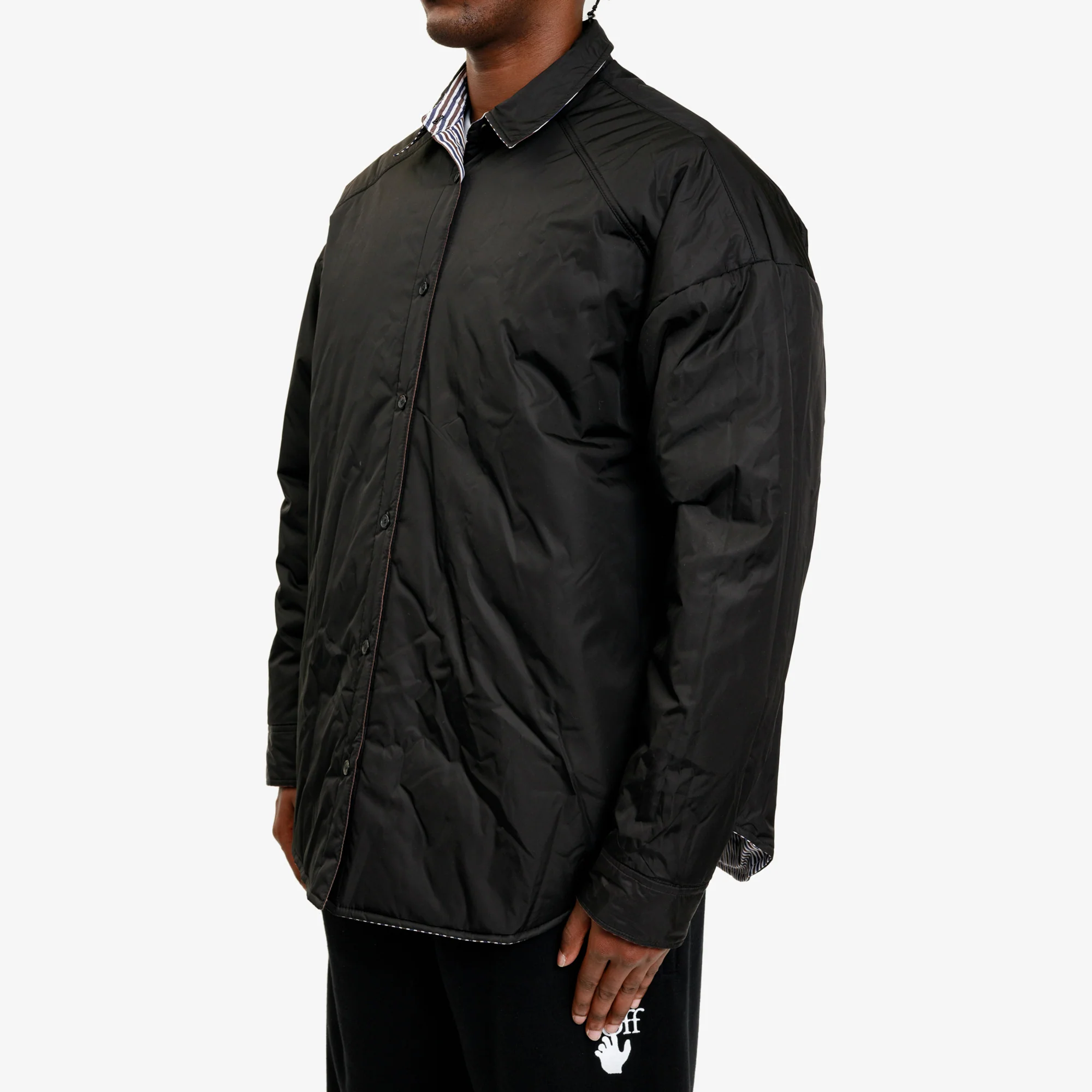 Padding Stripe Shirt - Image 7