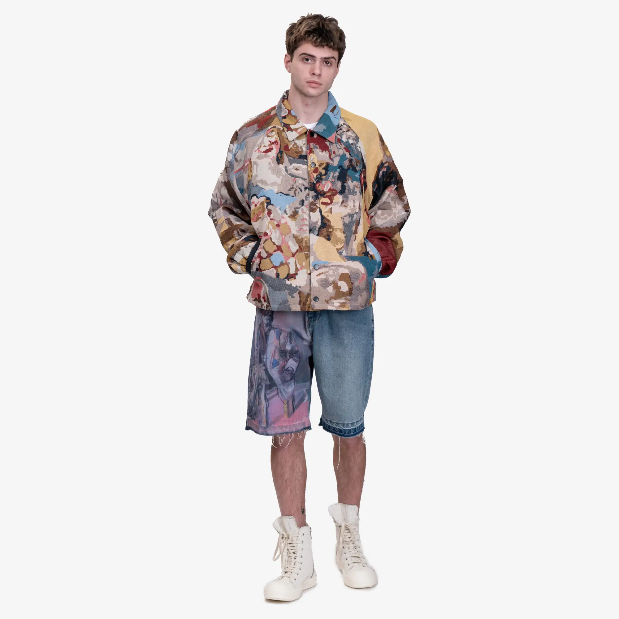 Painted Panel Shorts - Image 2