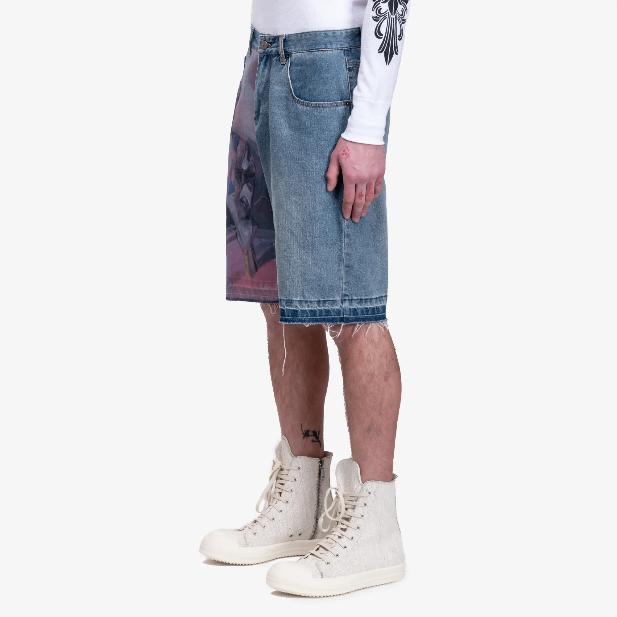 Painted Panel Shorts - Image 3