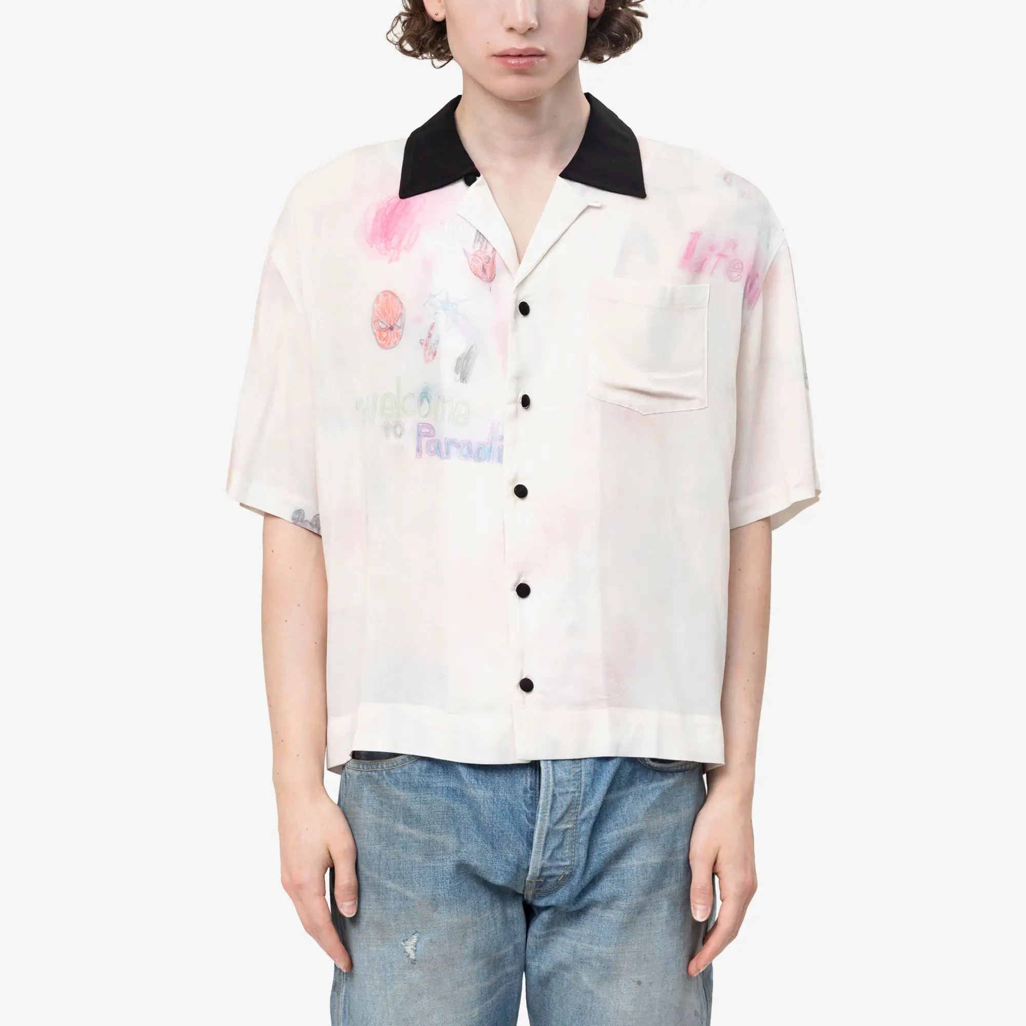 Crayon Silk Shirt
