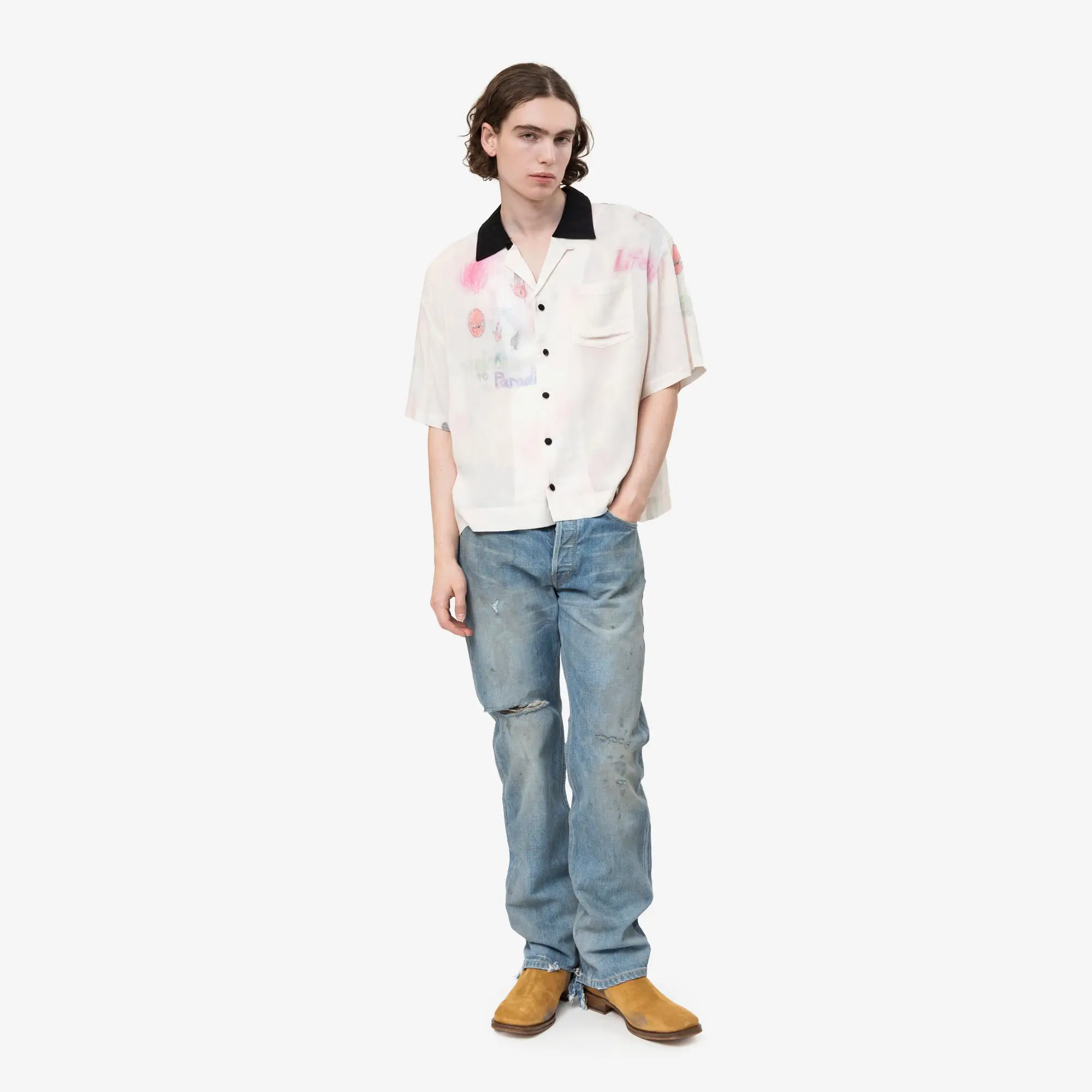 Crayon Silk Shirt - Image 2