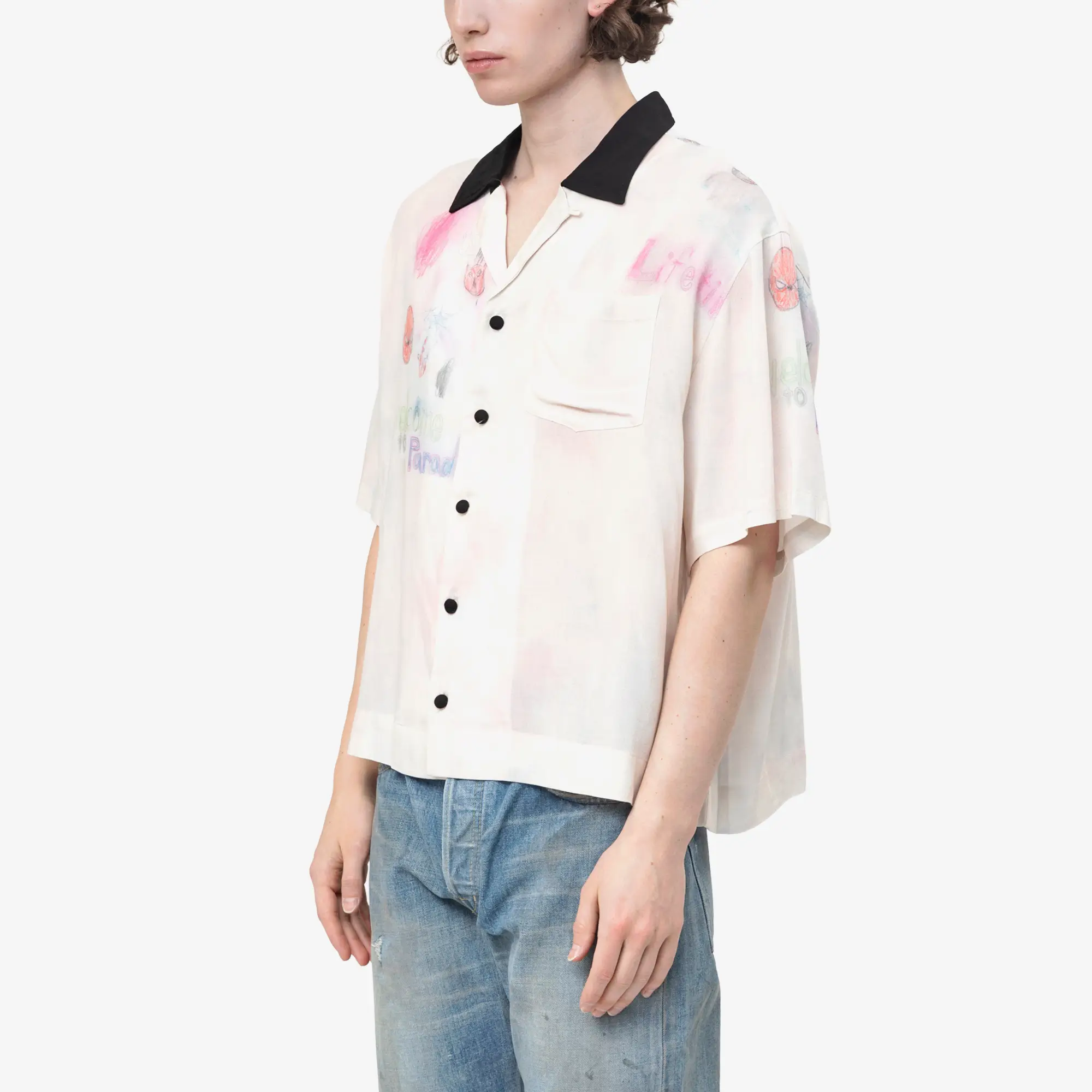 Crayon Silk Shirt - Image 3