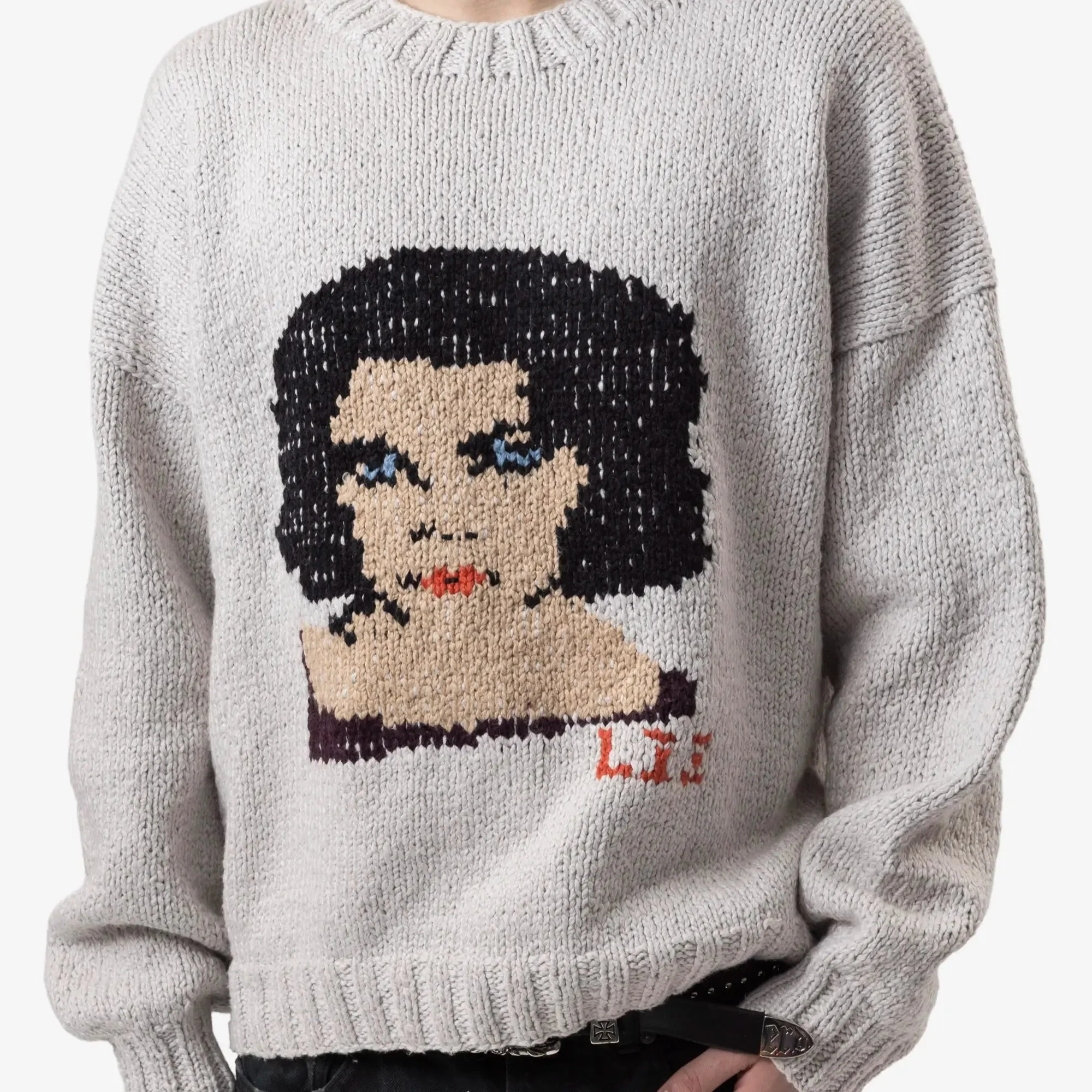 Liz Hand-Knit Sweater - Image 5