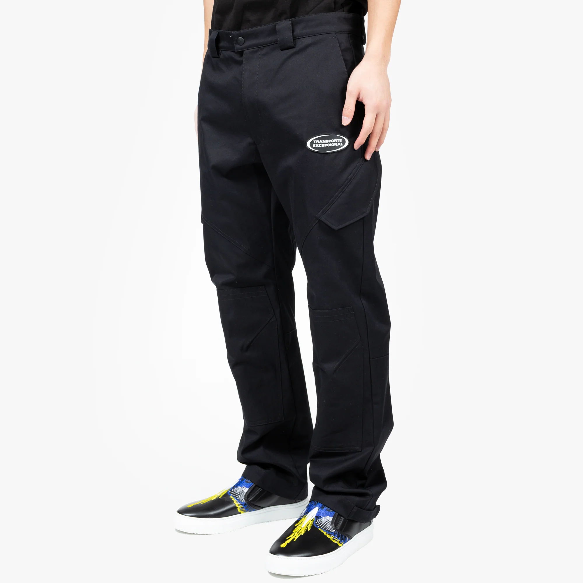 Patch Twill Cargo Pants - Image 4