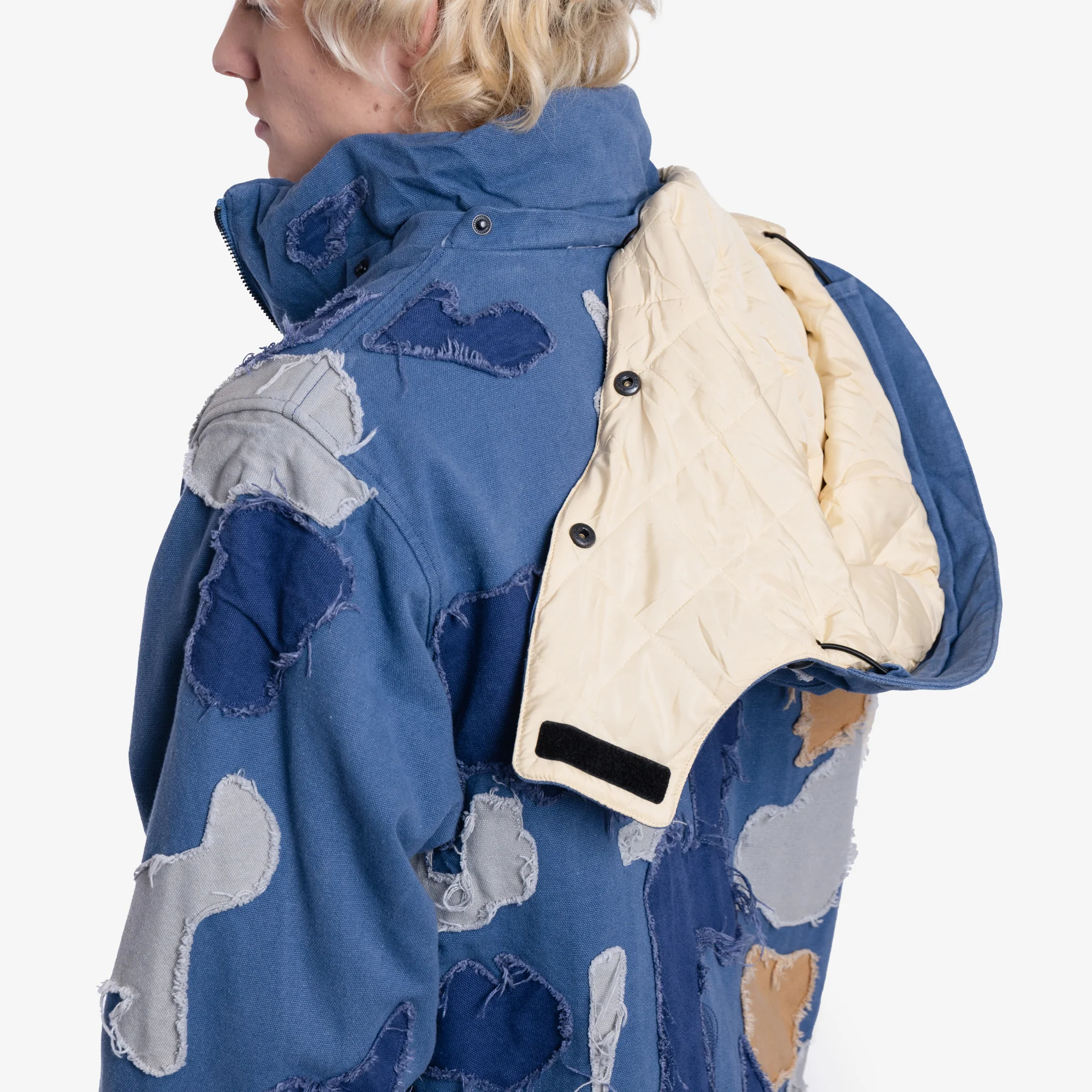 Patchwork Canvas Jacket - Image 6