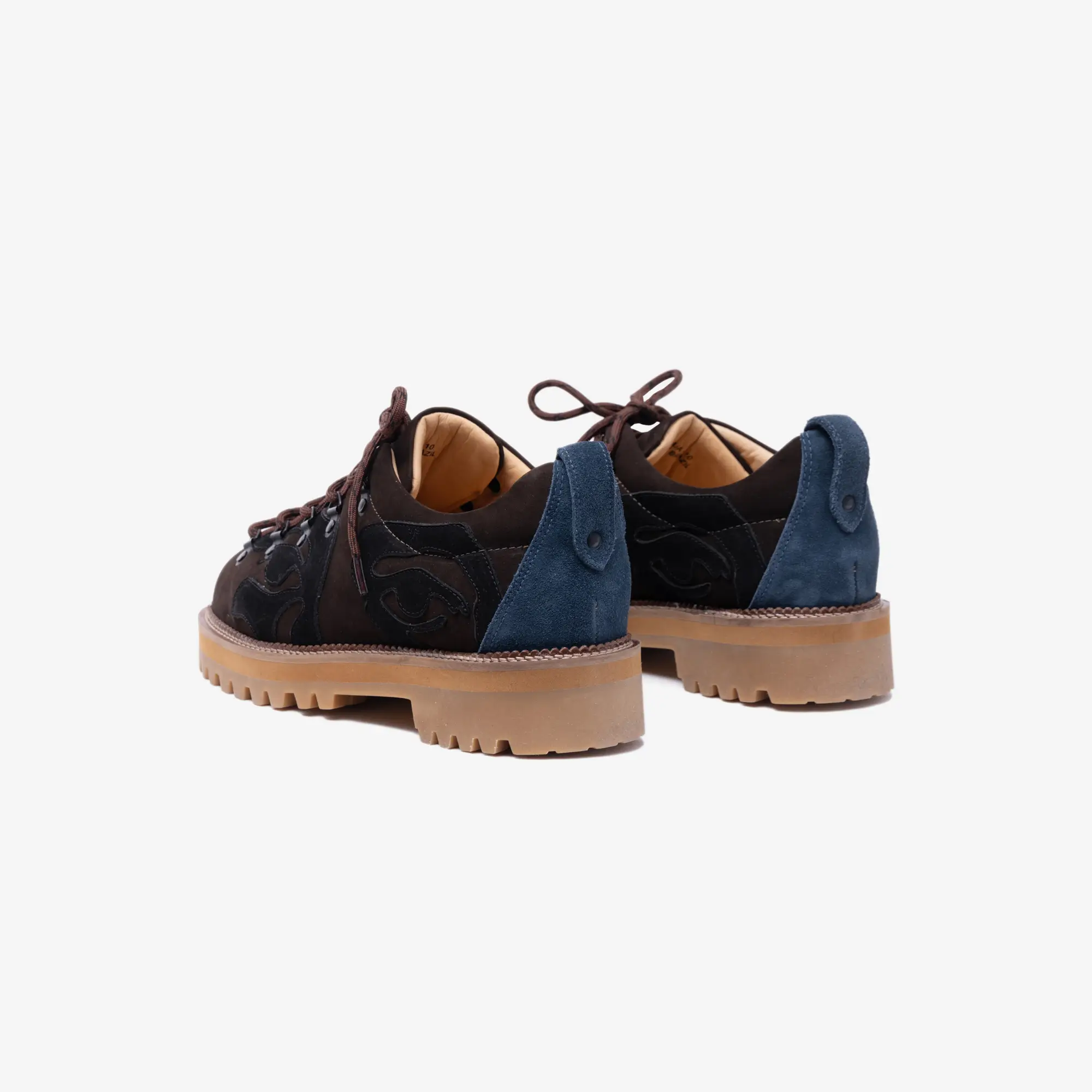 Patchwork Eye Hiking Boots - Image 5