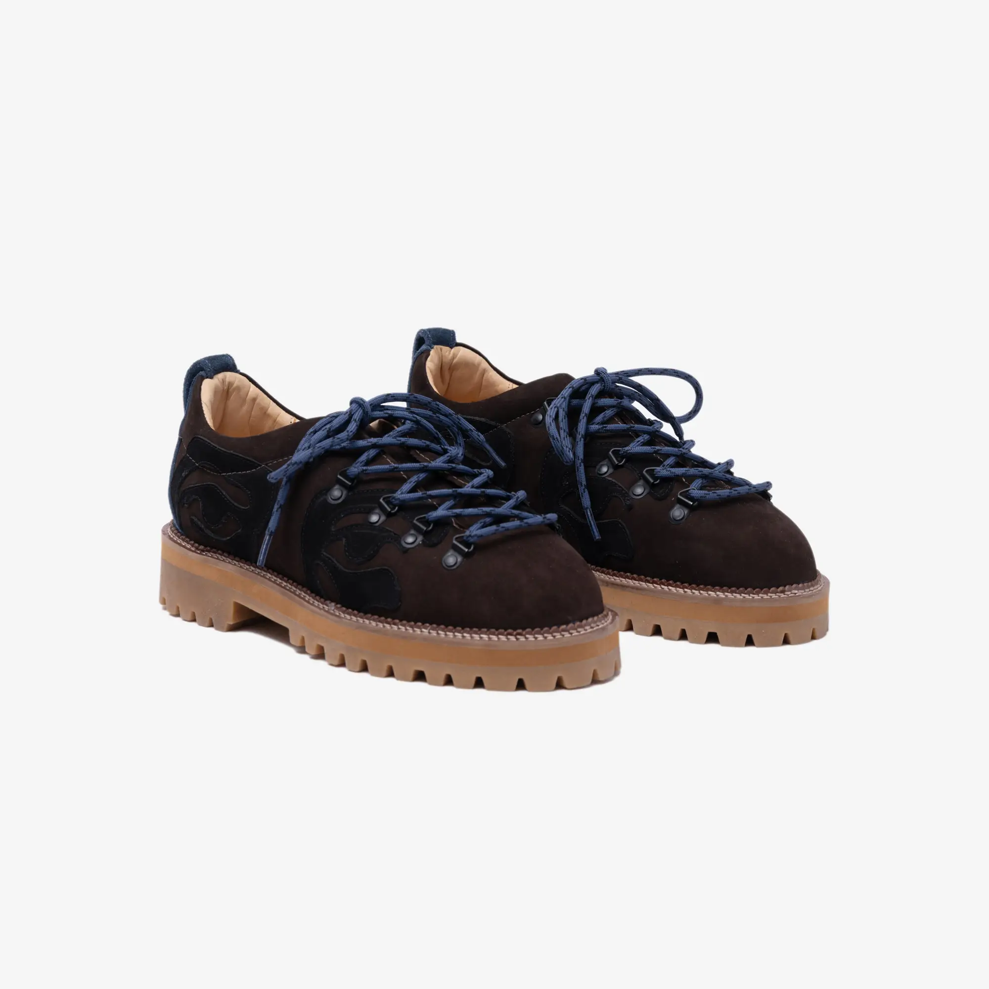 Patchwork Eye Hiking Boots - Image 6