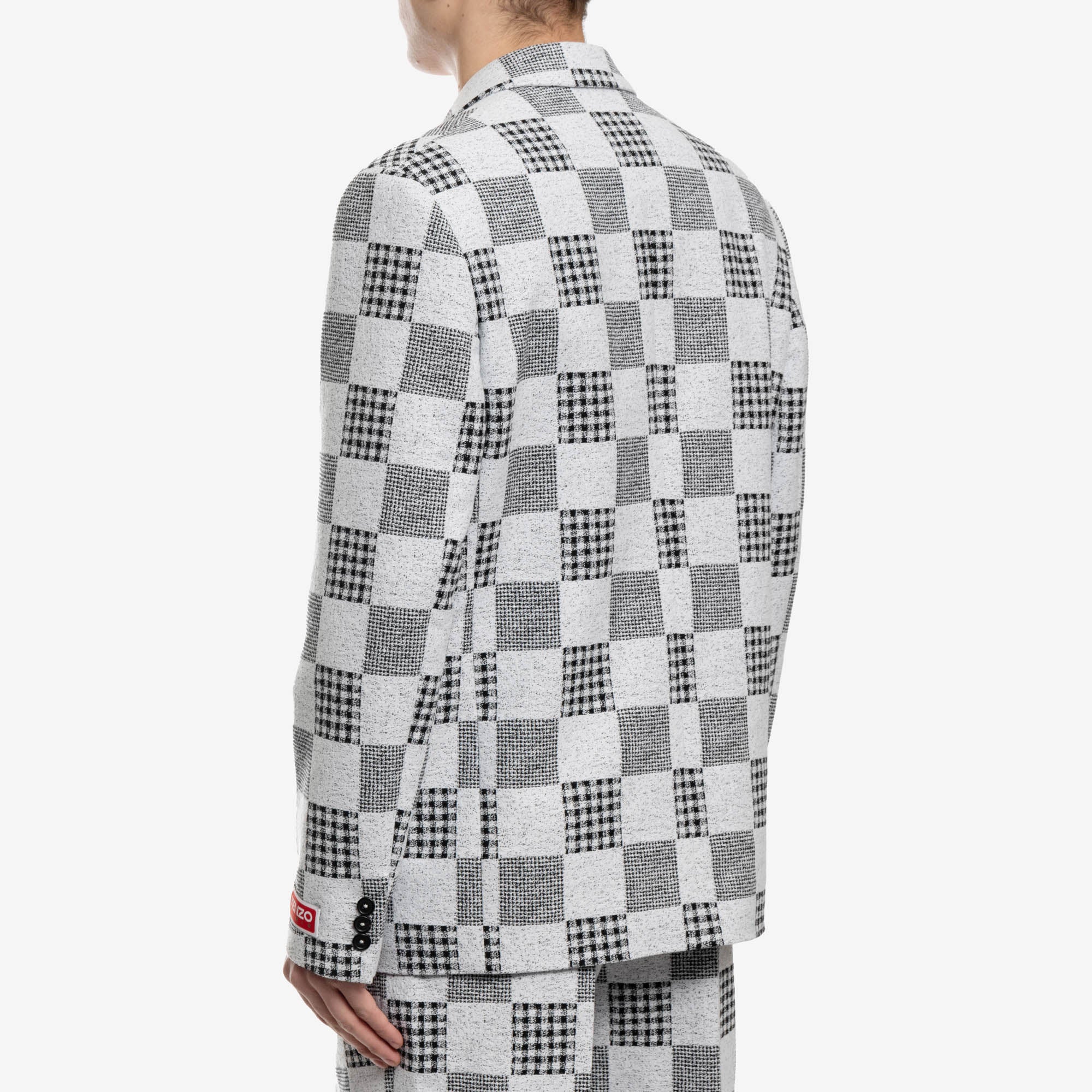 Patchwork Jacquard Jacket - Image 4