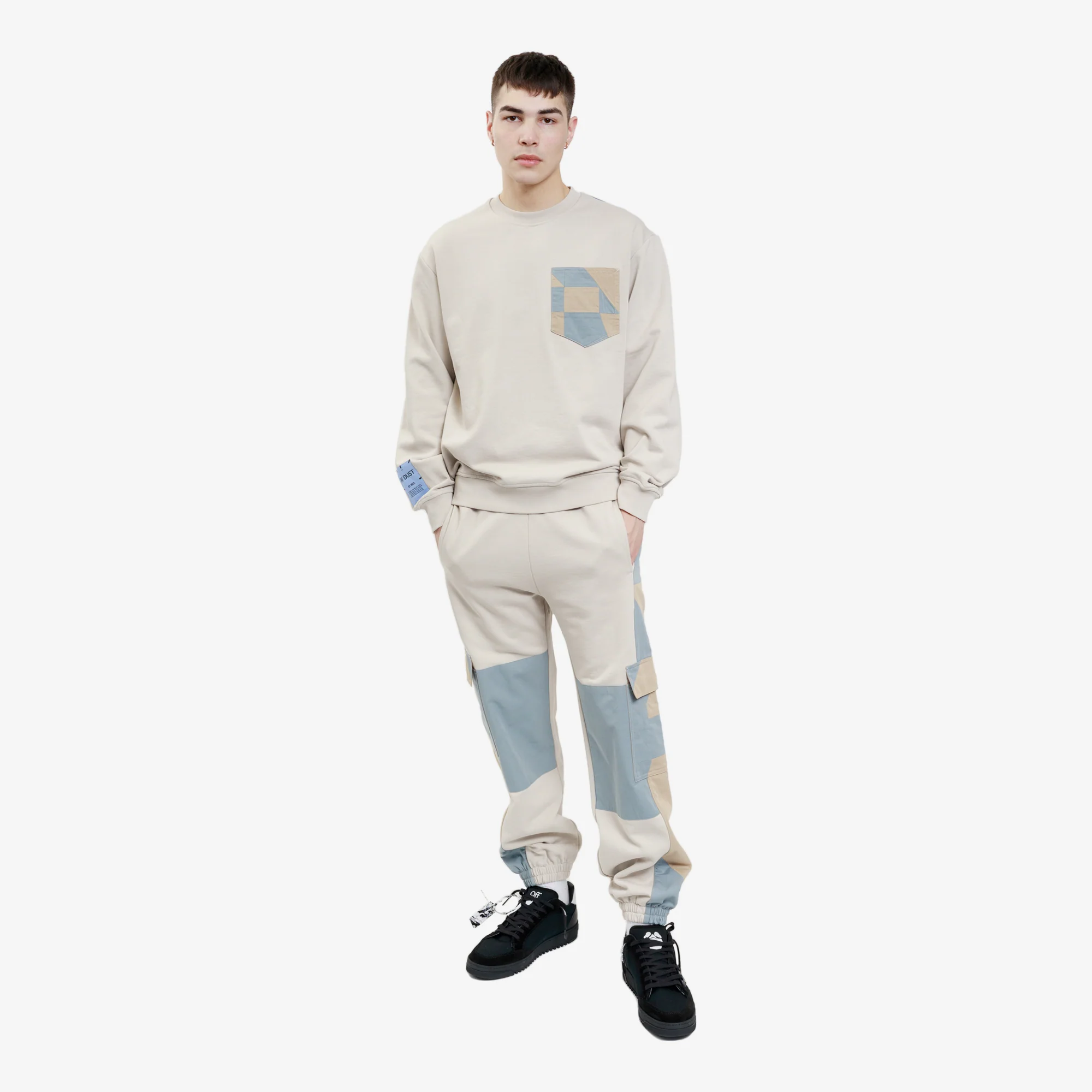 Patchwork Sweatpants - Image 2